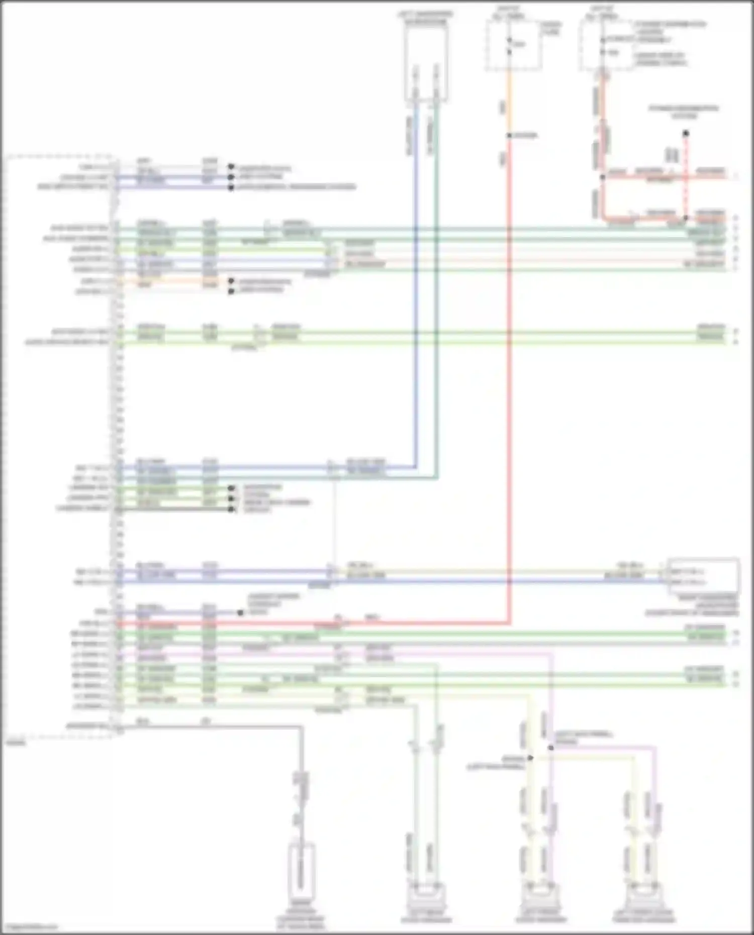 Durango SRT Dodge III facelift 2 (2020-2024): Navigation circuit, base w/o rfv (1 of 2)