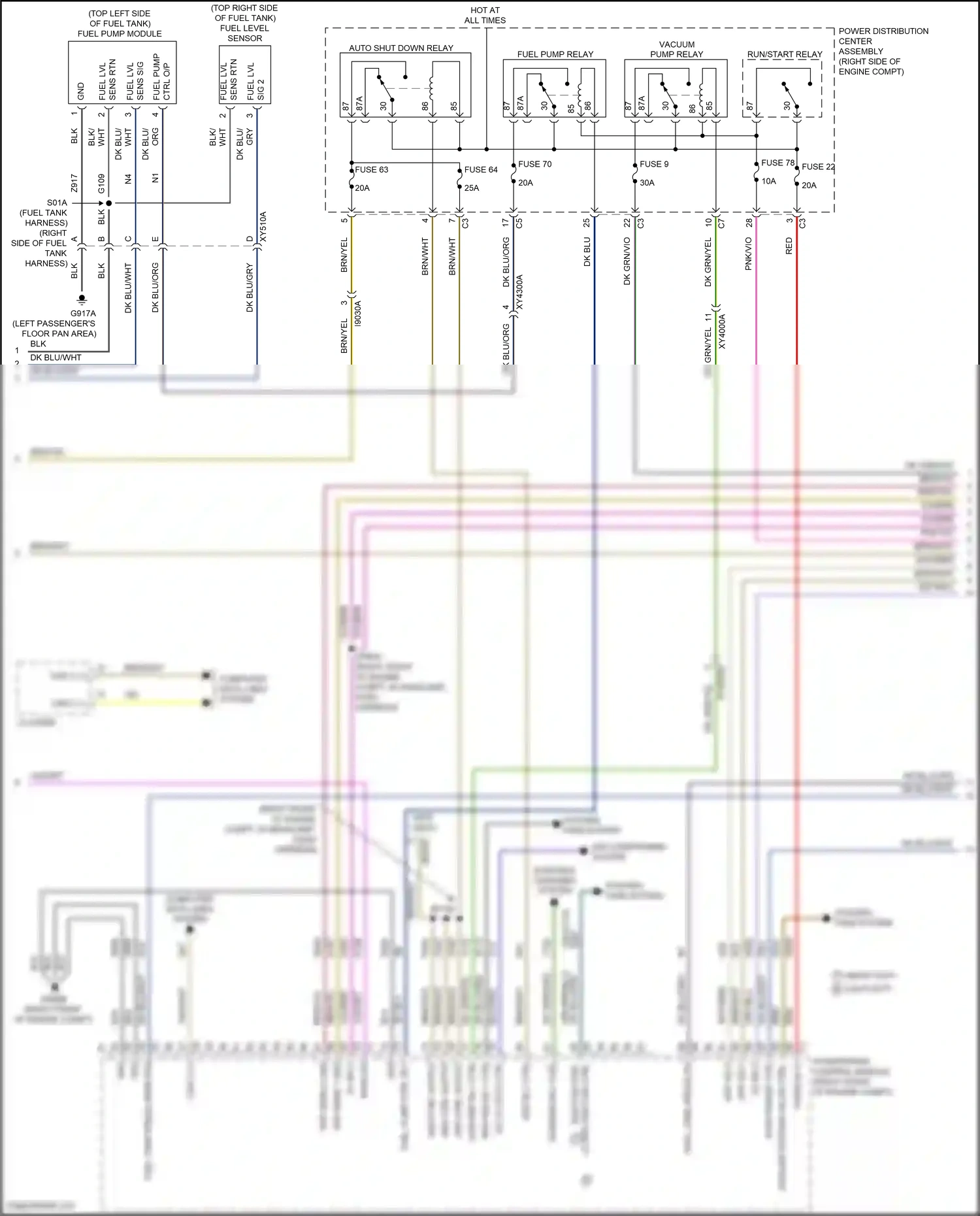 Dodge Durango SRT III facelift 2 (2020-2024) computer data lines system wiring diagram  (104 of 117)