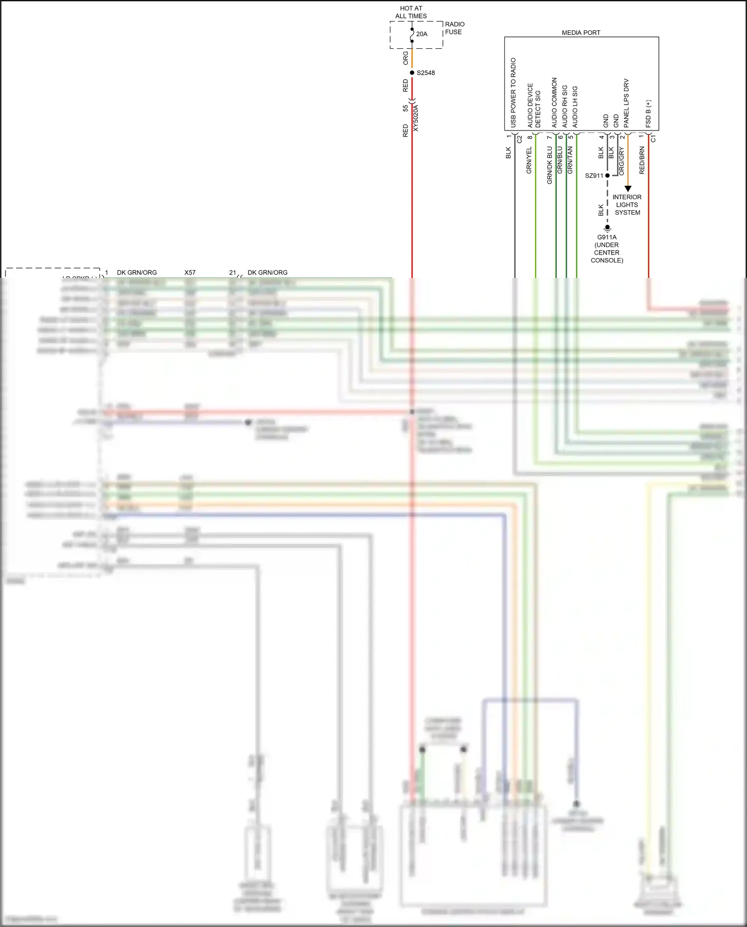 Dodge Durango SRT III facelift 2 (2020-2024) computer data lines system wiring diagram  (19 of 117)