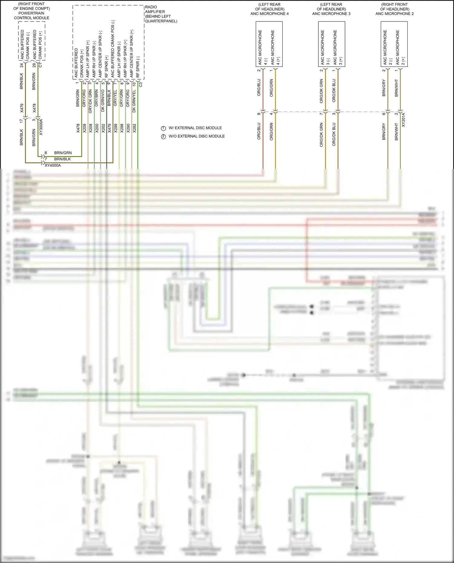 Dodge Durango SRT III facelift 2 (2020-2024) computer data lines system wiring diagram  (15 of 117)