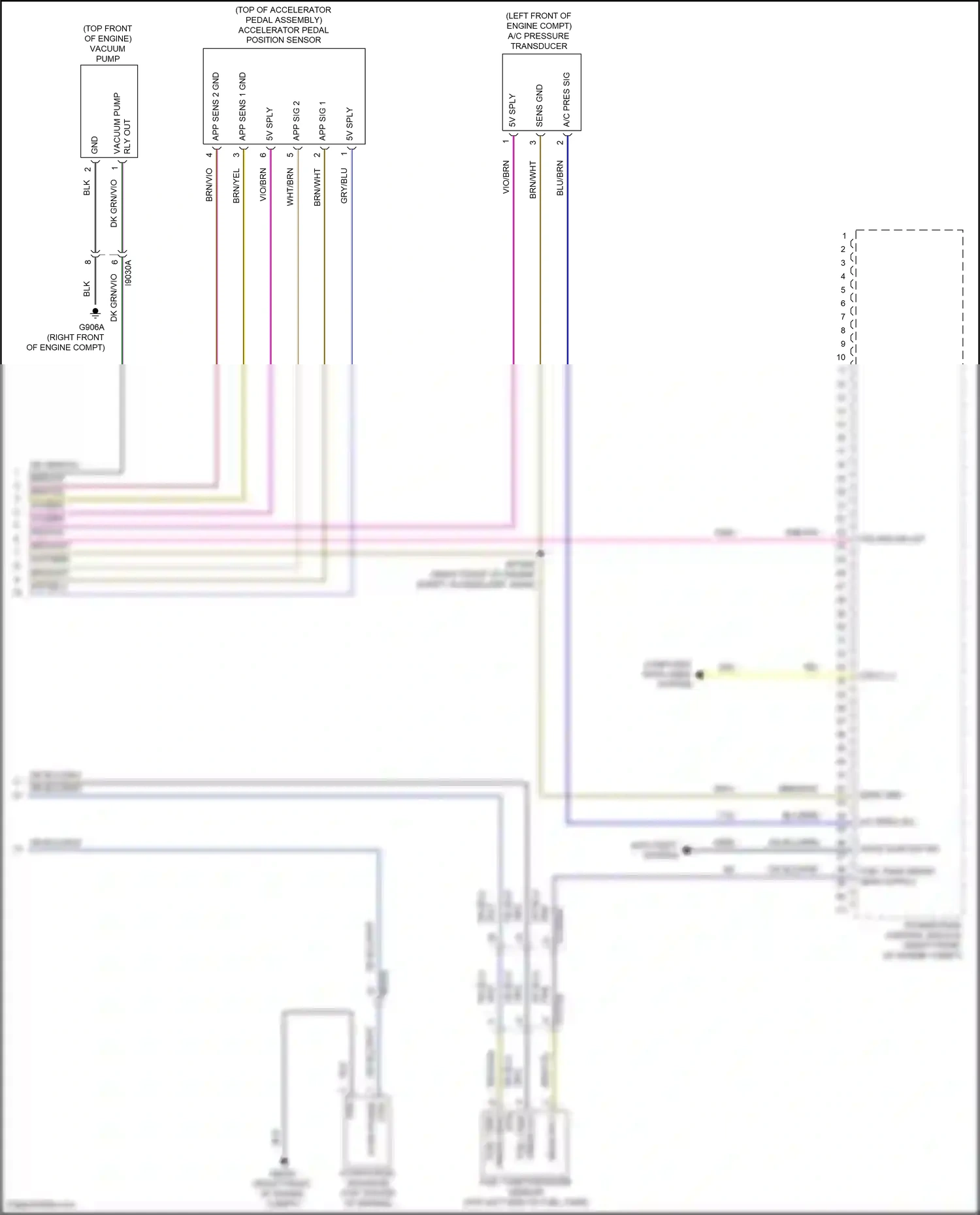 Dodge Durango SRT III facelift 2 (2020-2024) computer data lines system wiring diagram  (105 of 117)