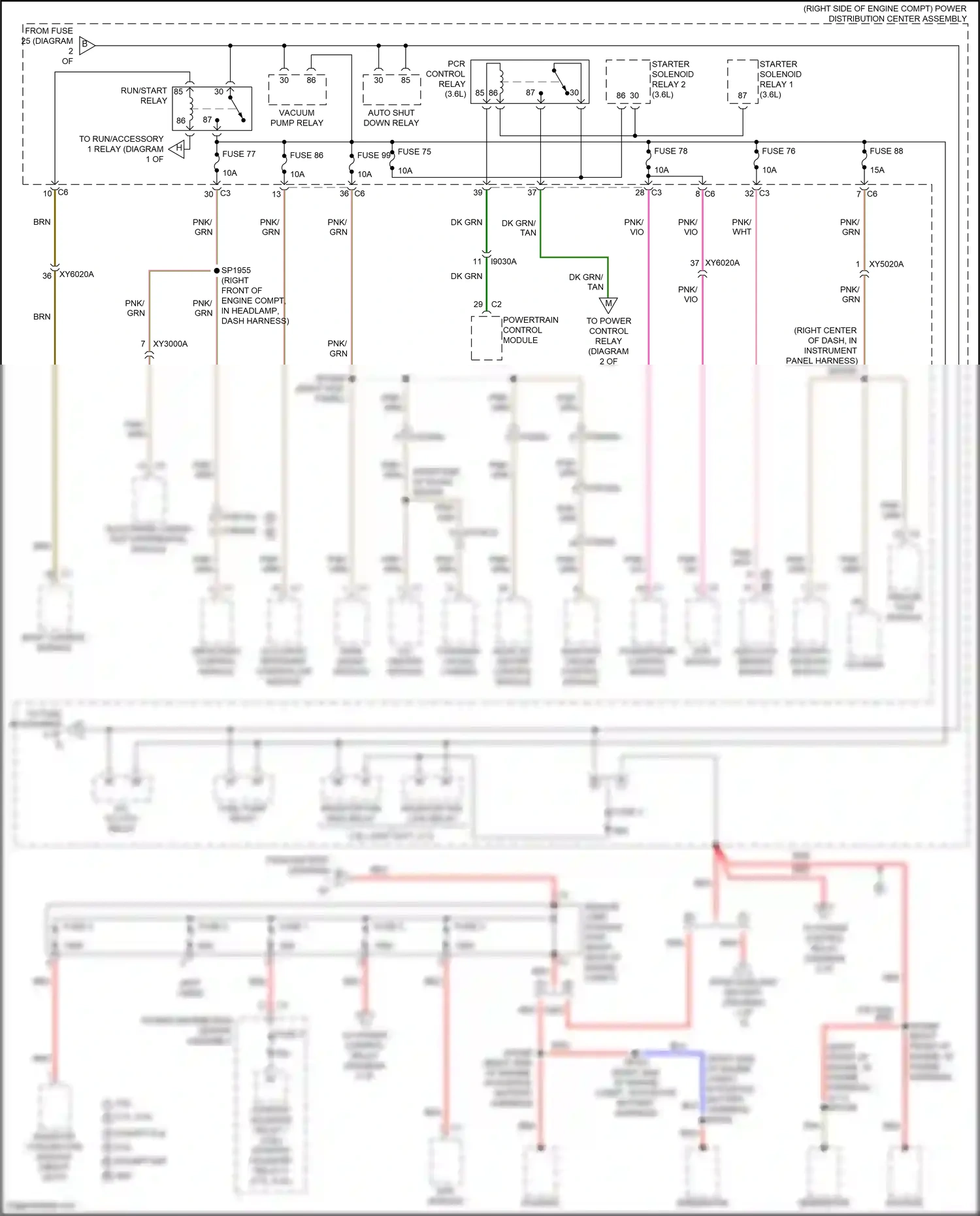 Dodge Durango SRT III facelift 2 (2020-2024) eps module wiring diagram  (3 of 3)