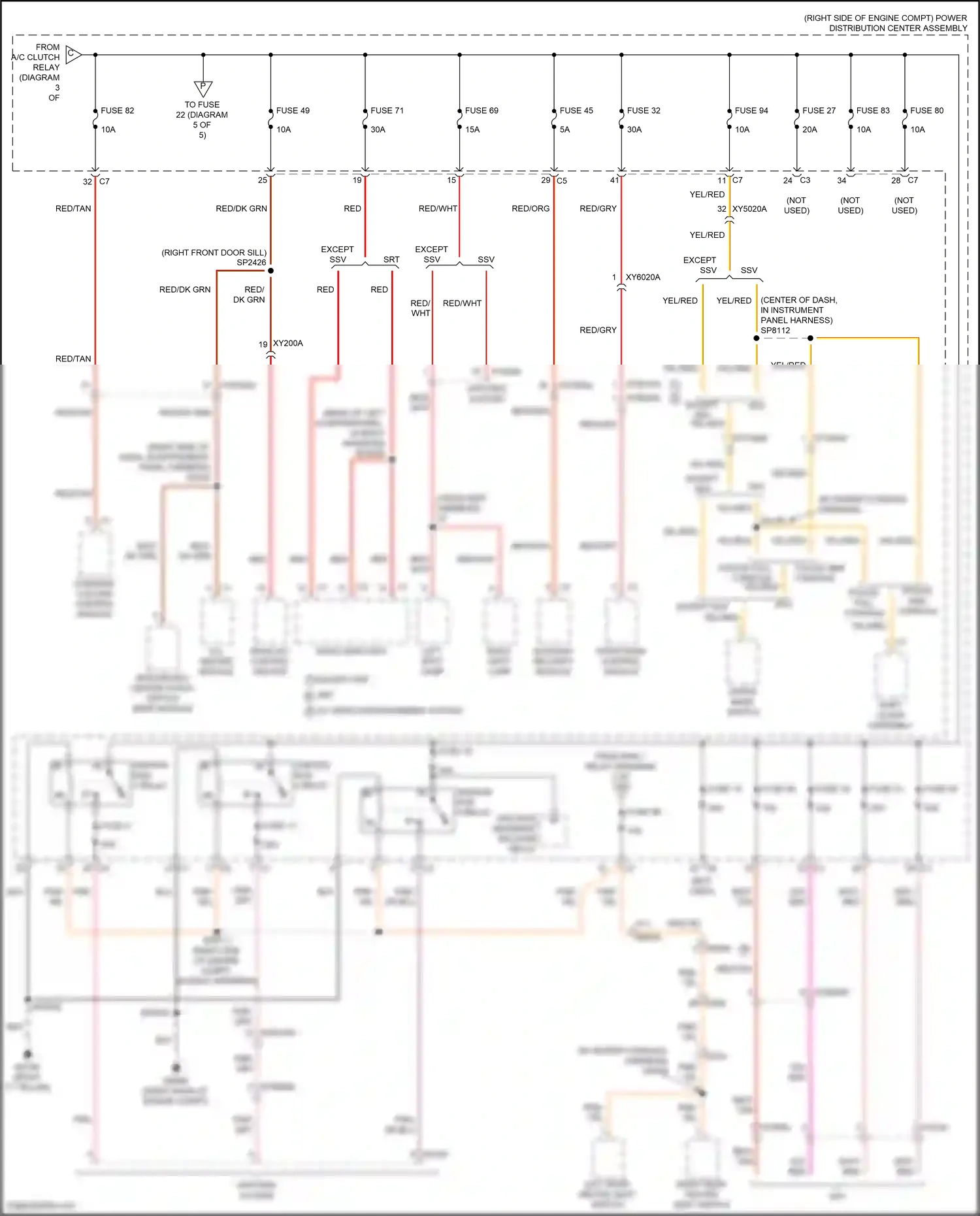Dodge Durango SRT III facelift 2 (2020-2024) gateway security module wiring diagram  (1 of 1)