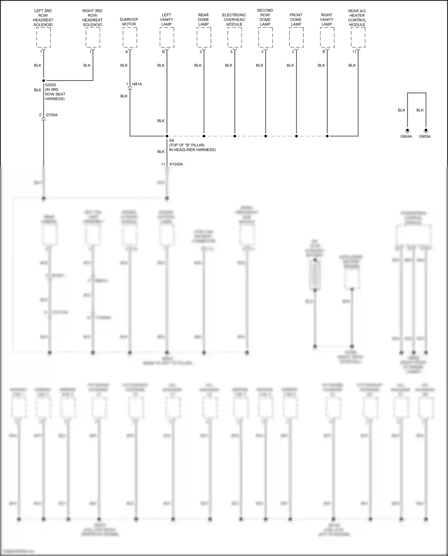 Dodge Durango SRT III facelift 2 (2020-2024) powertrain control module wiring diagram  (3 of 25)