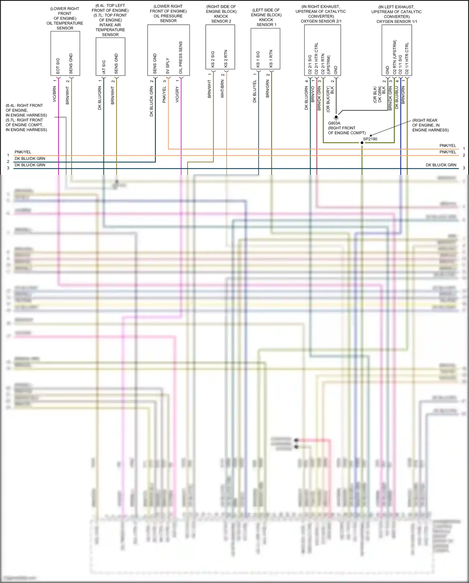 Dodge Durango SRT III facelift 2 (2020-2024) powertrain control module wiring diagram  (18 of 25)