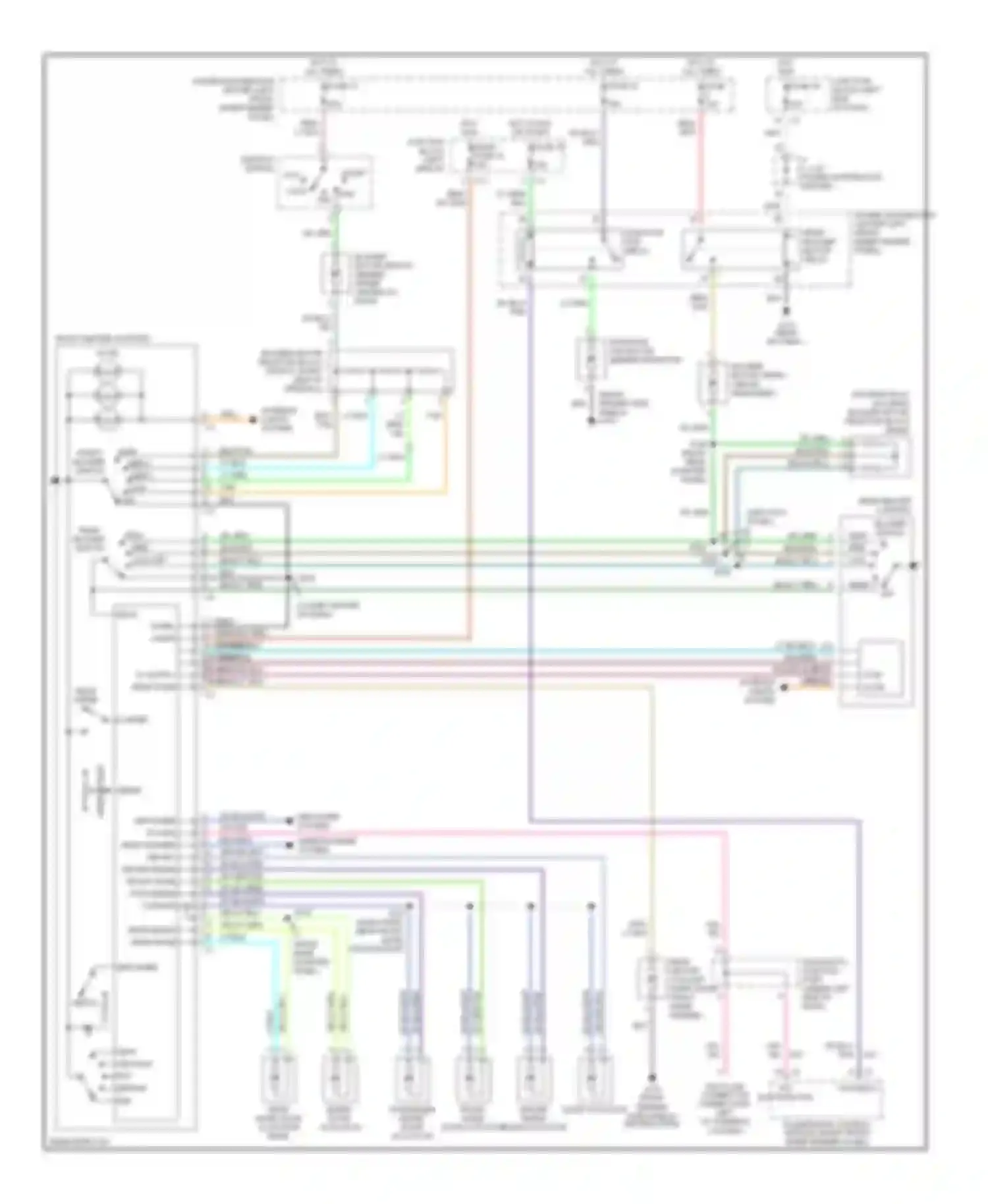 Durango Dodge I (1997-2003): Heater circuit