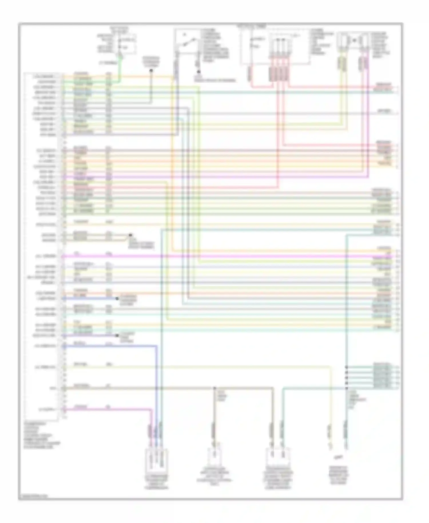 Durango Dodge I (1997-2003): Wiring diagram engine performance 4.7ls (1 of 4)