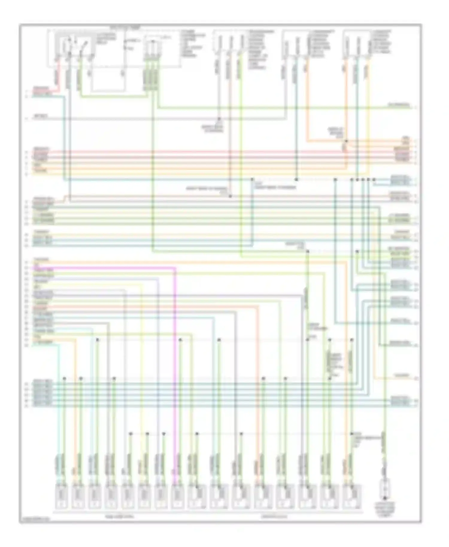 Durango Dodge I (1997-2003): Wiring diagram engine performance 4.7ls (2 of 4)
