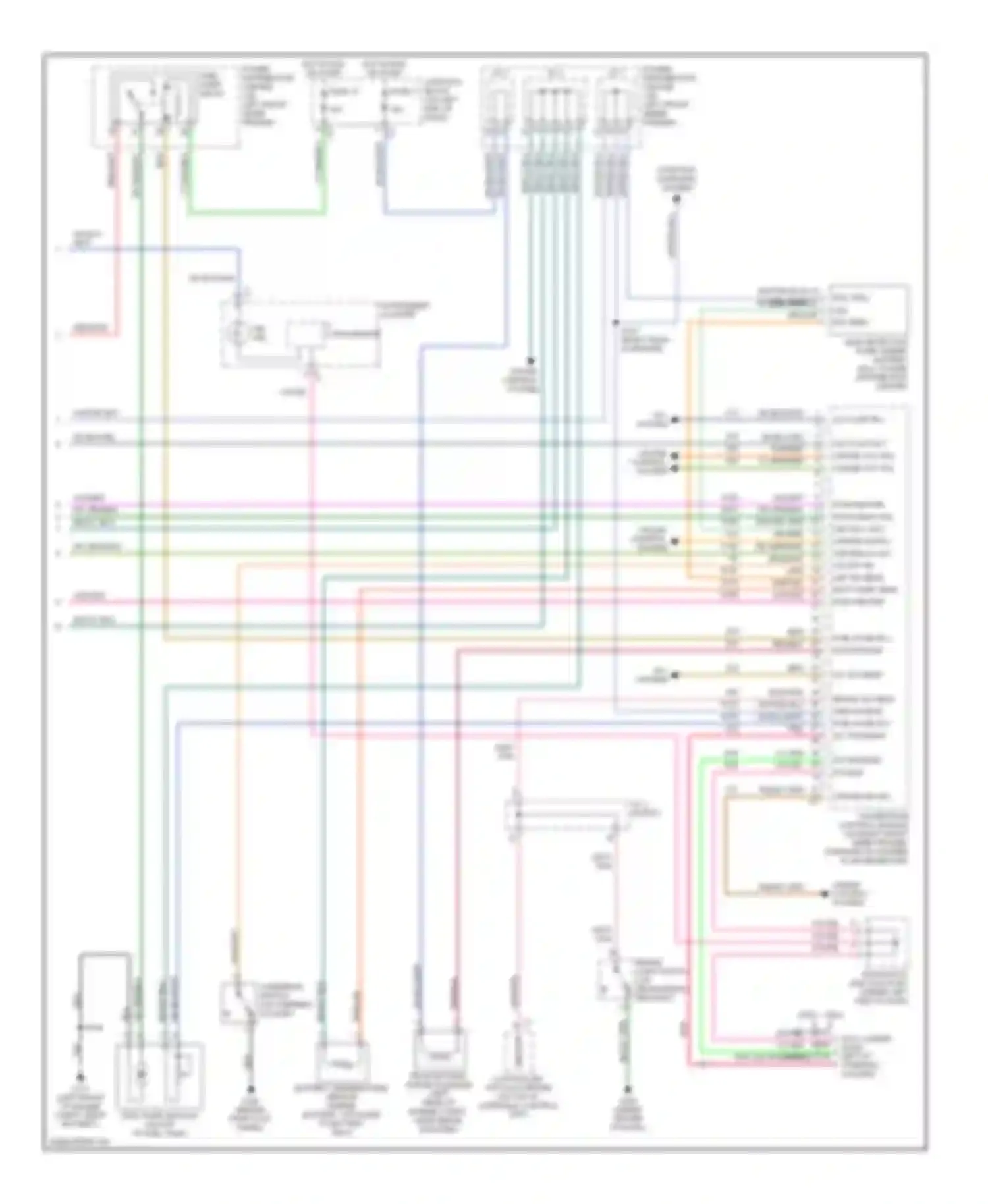 Durango Dodge I (1997-2003): Wiring diagram engine performance 5.9ls (4 of 4)