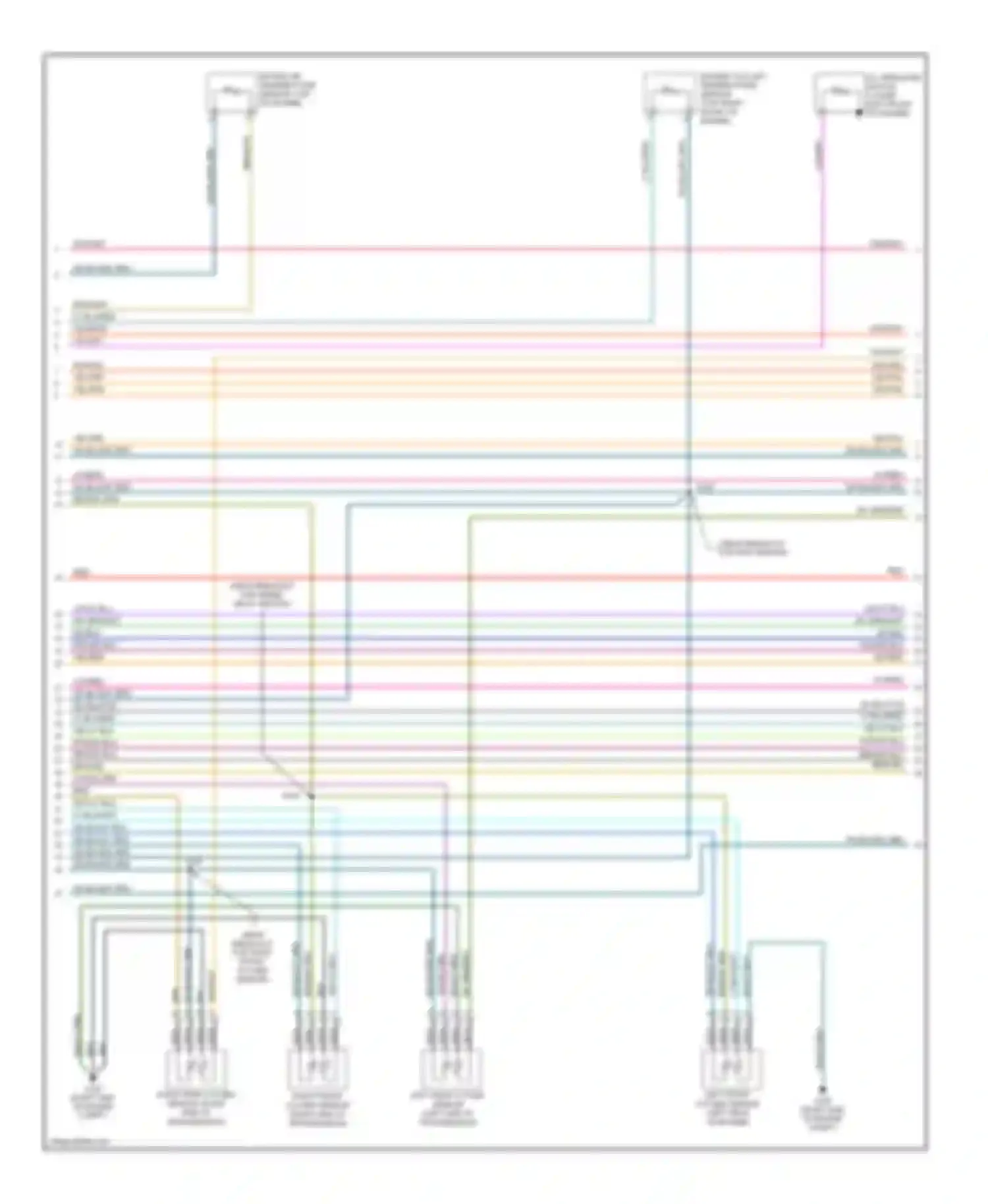 Durango Dodge II facelift (2006-2009): Wiring diagram engine performance 3.7l (2 of 6)