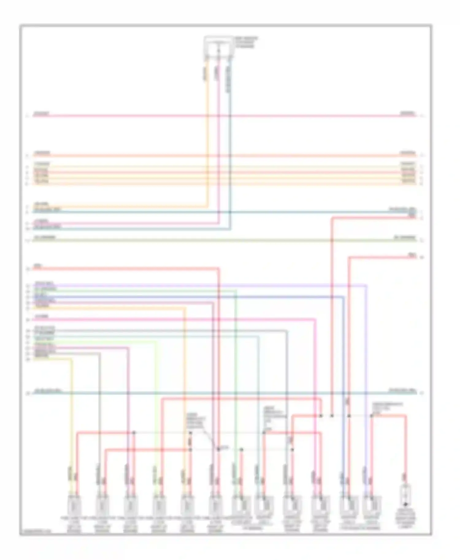 Durango Dodge II facelift (2006-2009): Wiring diagram engine performance 3.7l (3 of 6)
