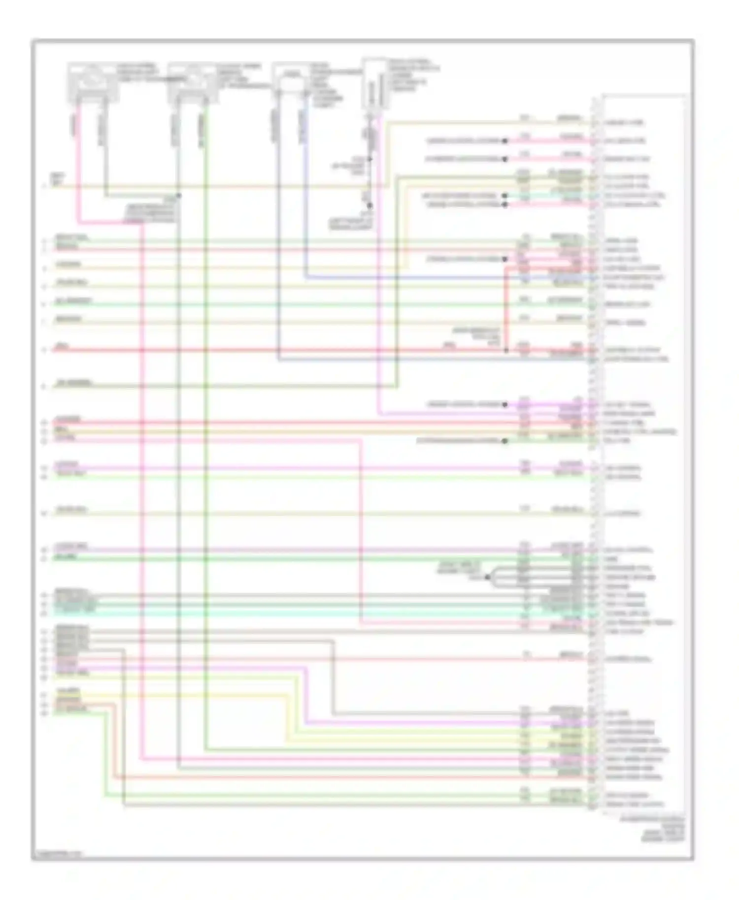 Durango Dodge II facelift (2006-2009): Wiring diagram engine performance 3.7l (6 of 6)