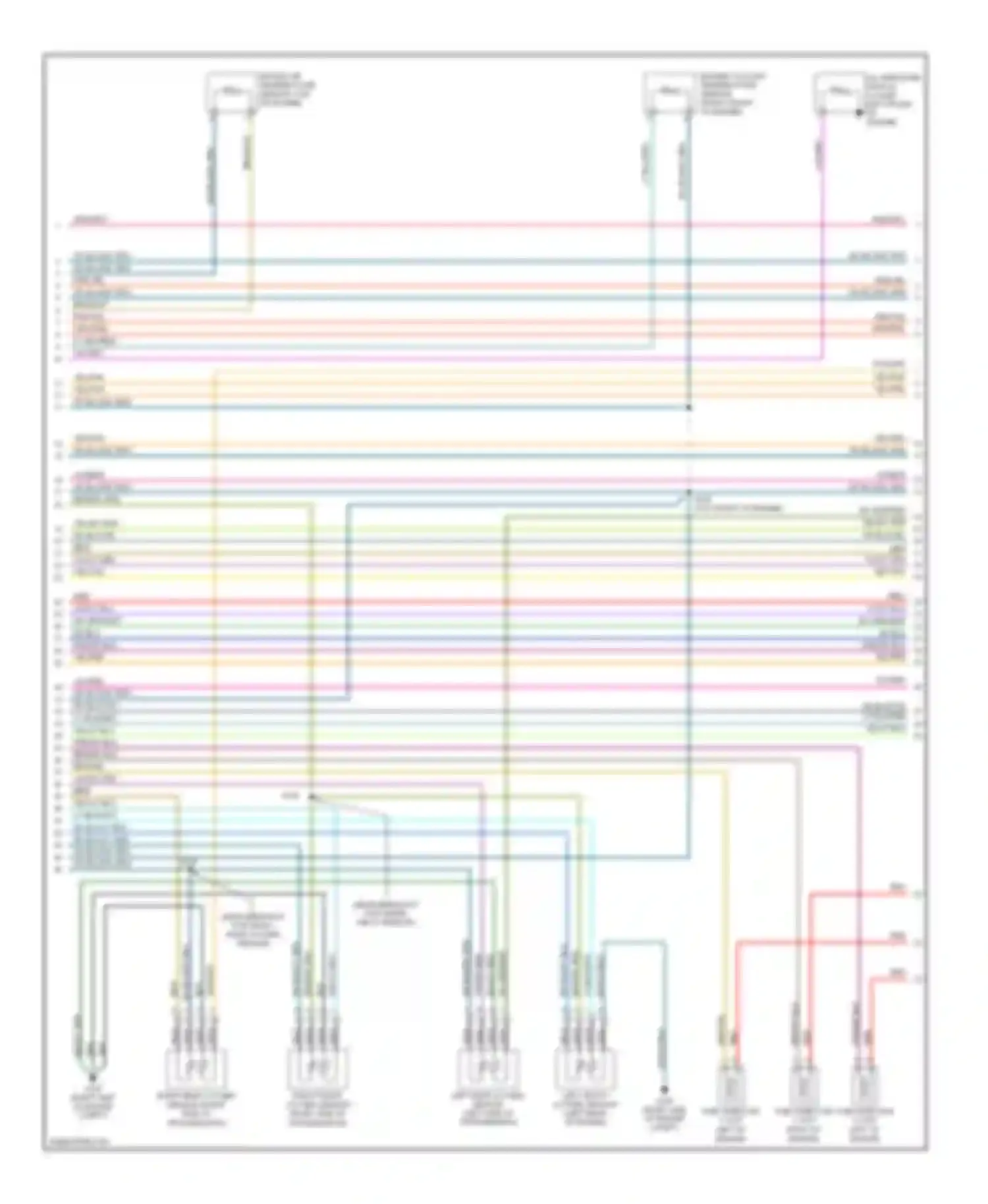 Durango Dodge II facelift (2006-2009): Wiring diagram engine performance 4.7l flex fuel (2 of 6)
