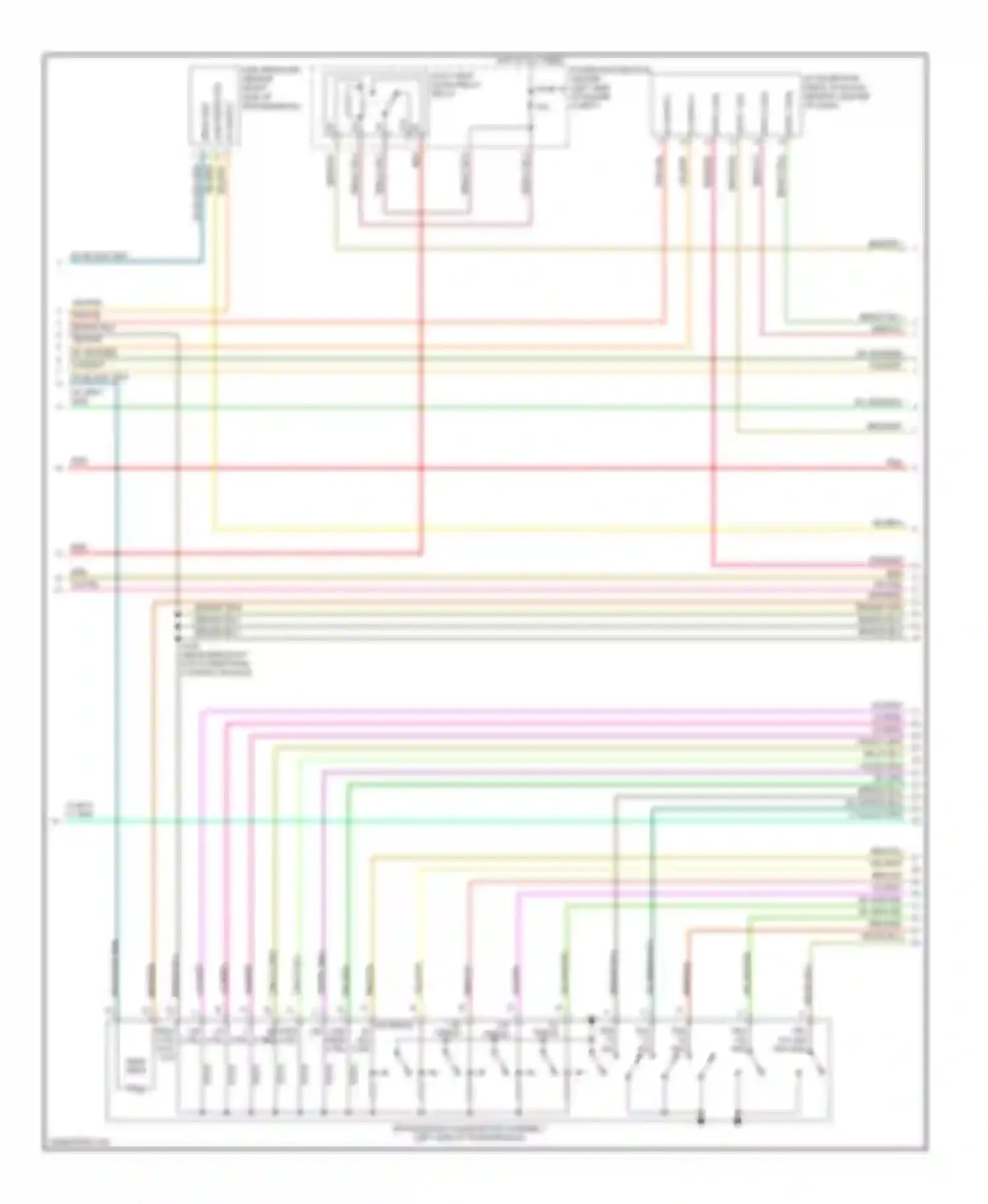 Durango Dodge II facelift (2006-2009): Wiring diagram engine performance 4.7l flex fuel (5 of 6)