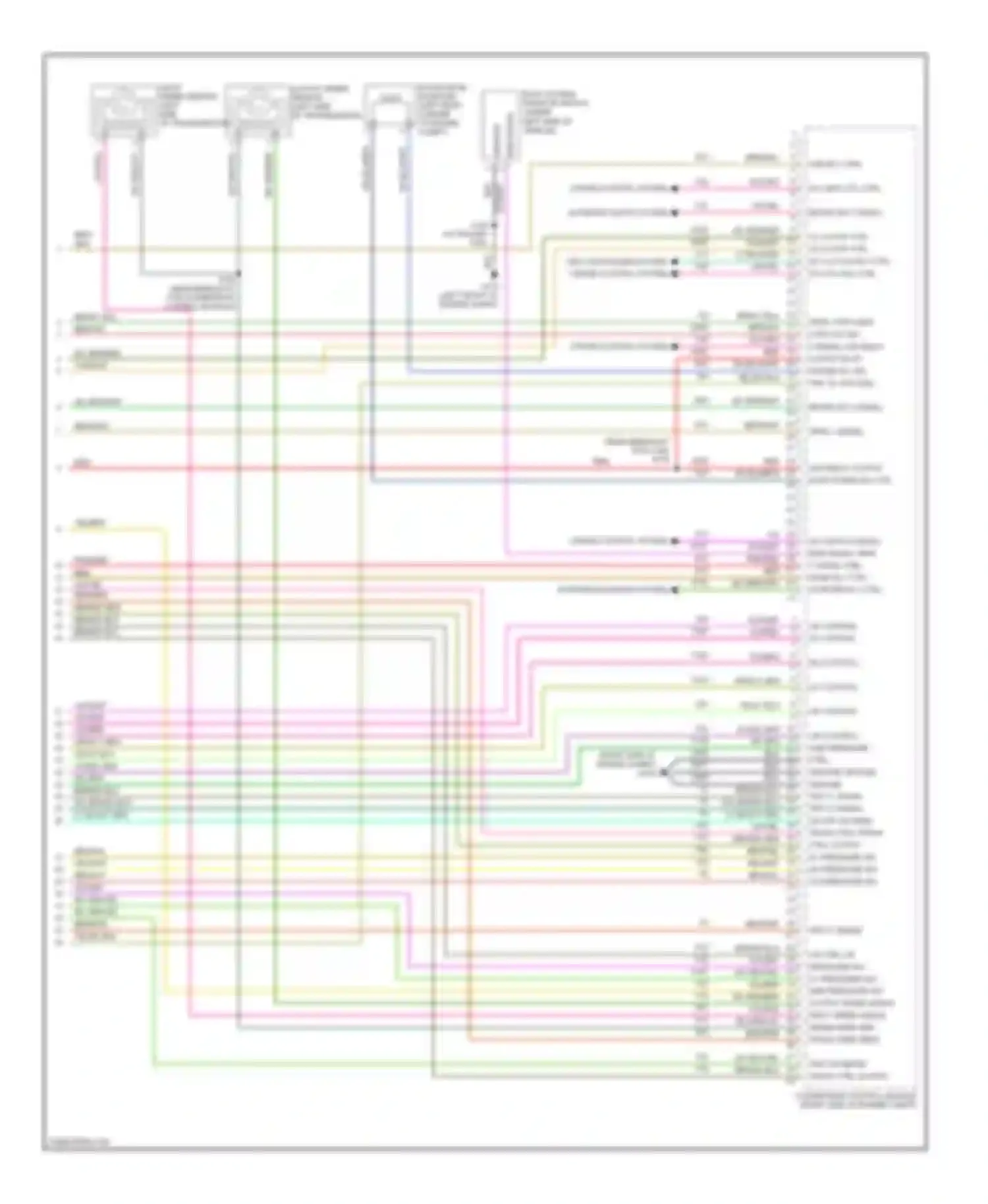Durango Dodge II facelift (2006-2009): Wiring diagram engine performance 4.7l flex fuel (6 of 6)