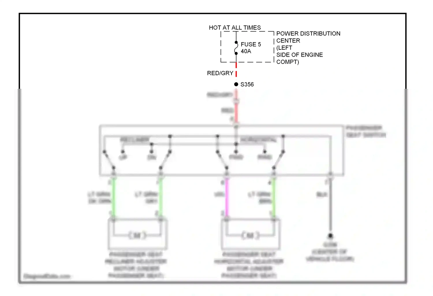 Dodge Durango II facelift (2006-2009) blk wiring diagram  (45 of 70)