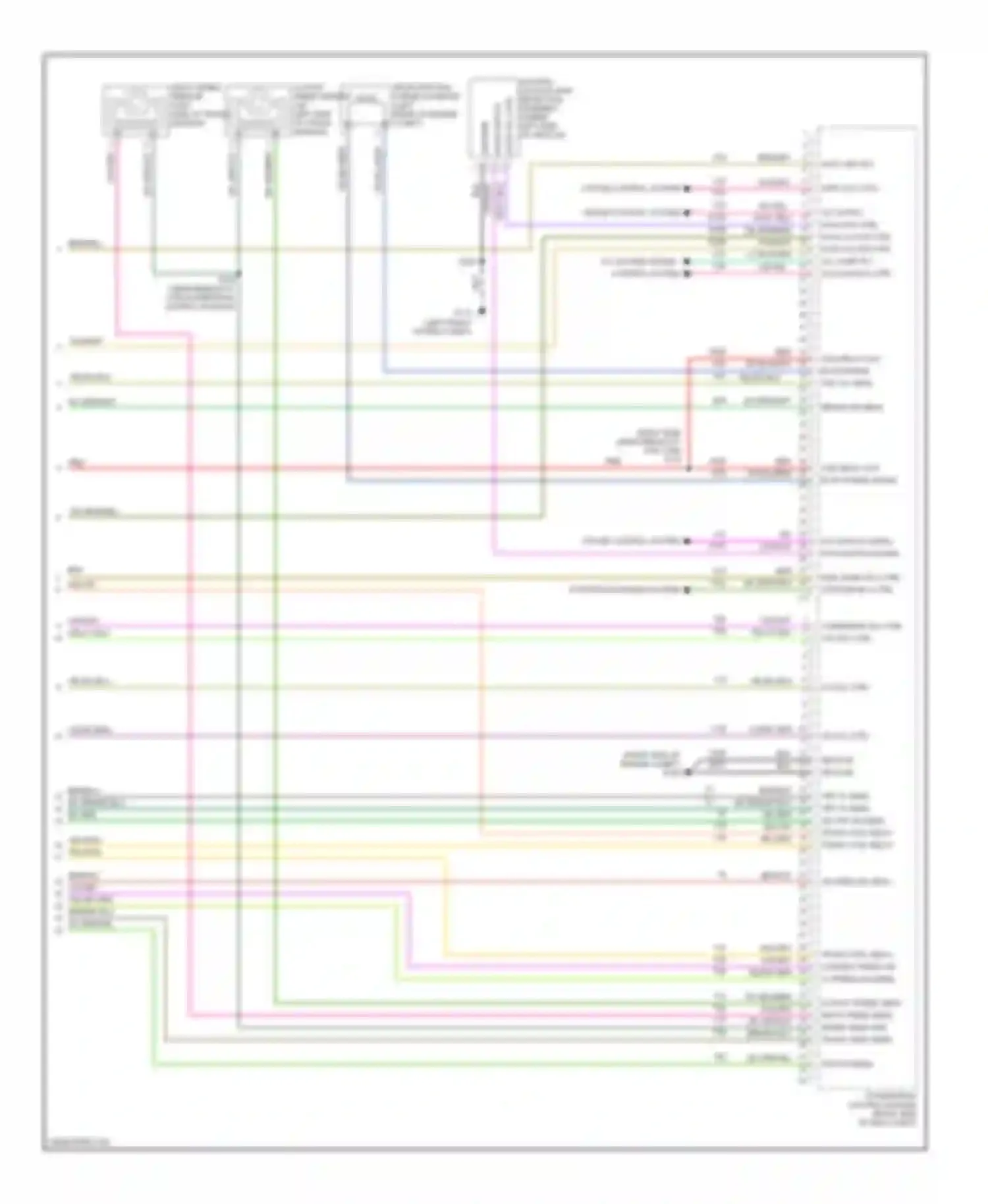Durango Dodge II (2003-2006): Wiring diagram engine performance 3.7l (6 of 6)