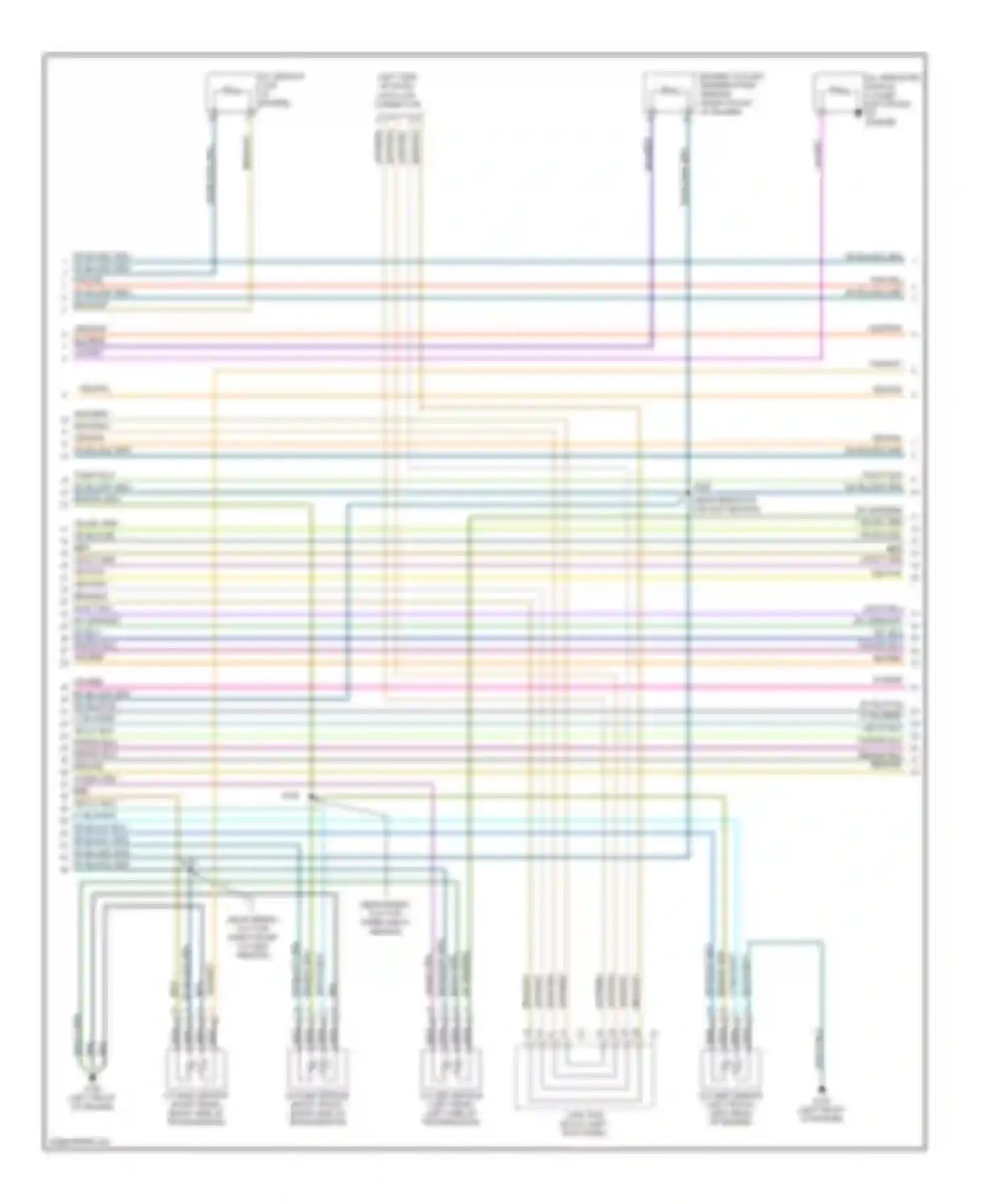 Durango Dodge II (2003-2006): Wiring diagram engine performance 4.7l (2 of 6)