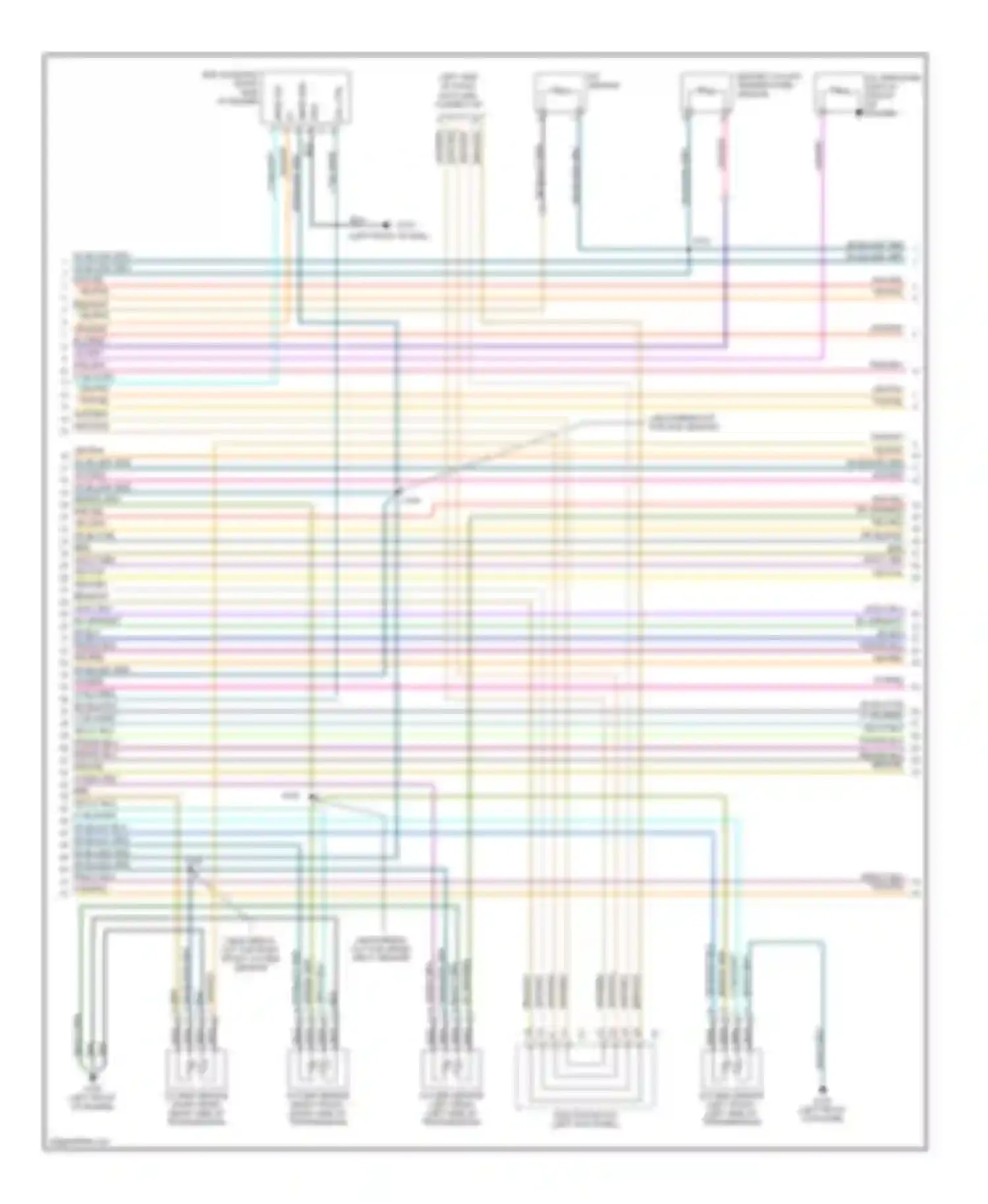 Durango Dodge II (2003-2006): Wiring diagram engine performance 5.7l (2 of 6)