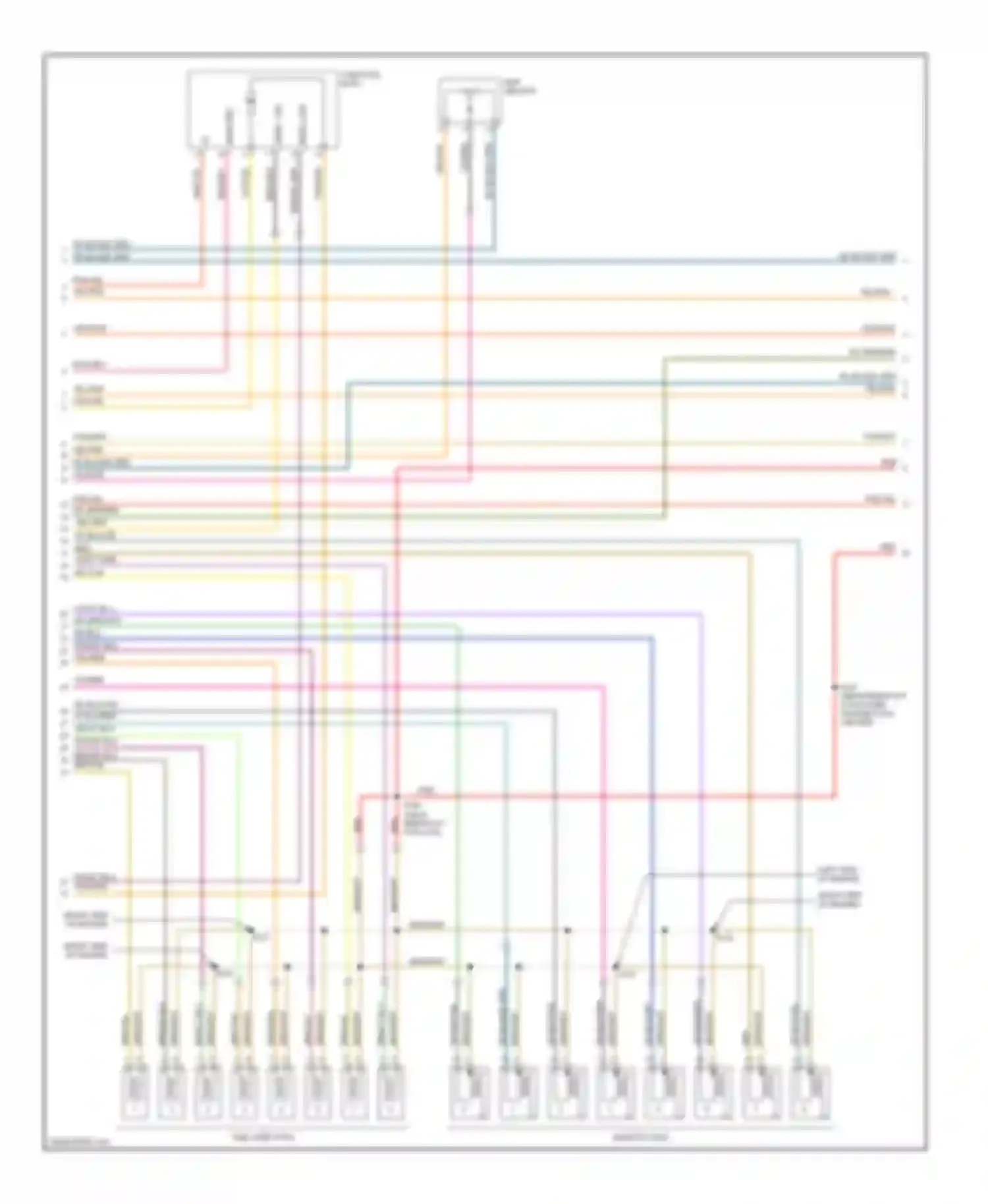Durango Dodge II (2003-2006): Wiring diagram engine performance 5.7l (3 of 6)