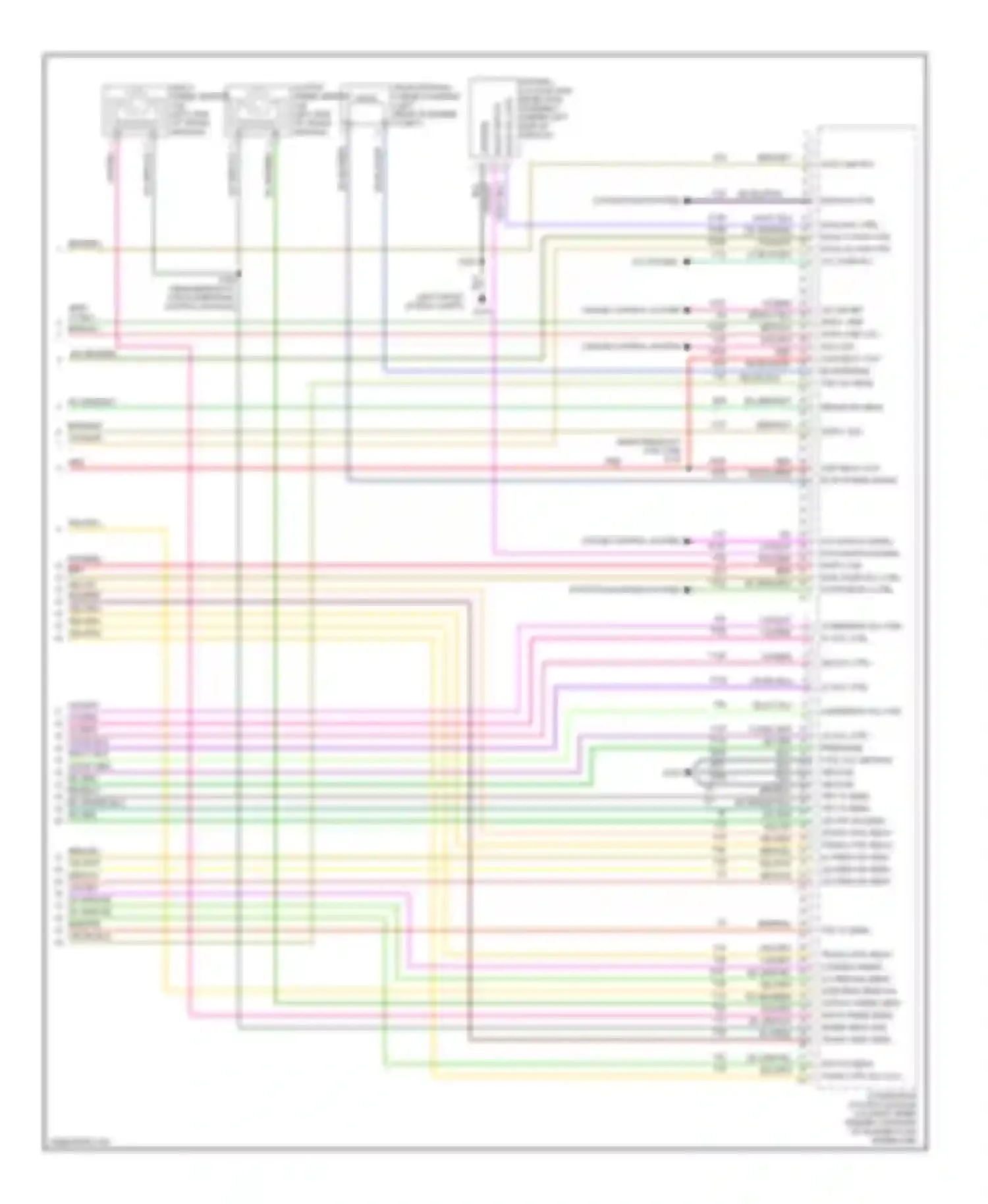 Durango Dodge II (2003-2006): Wiring diagram engine performance 5.7l (6 of 6)