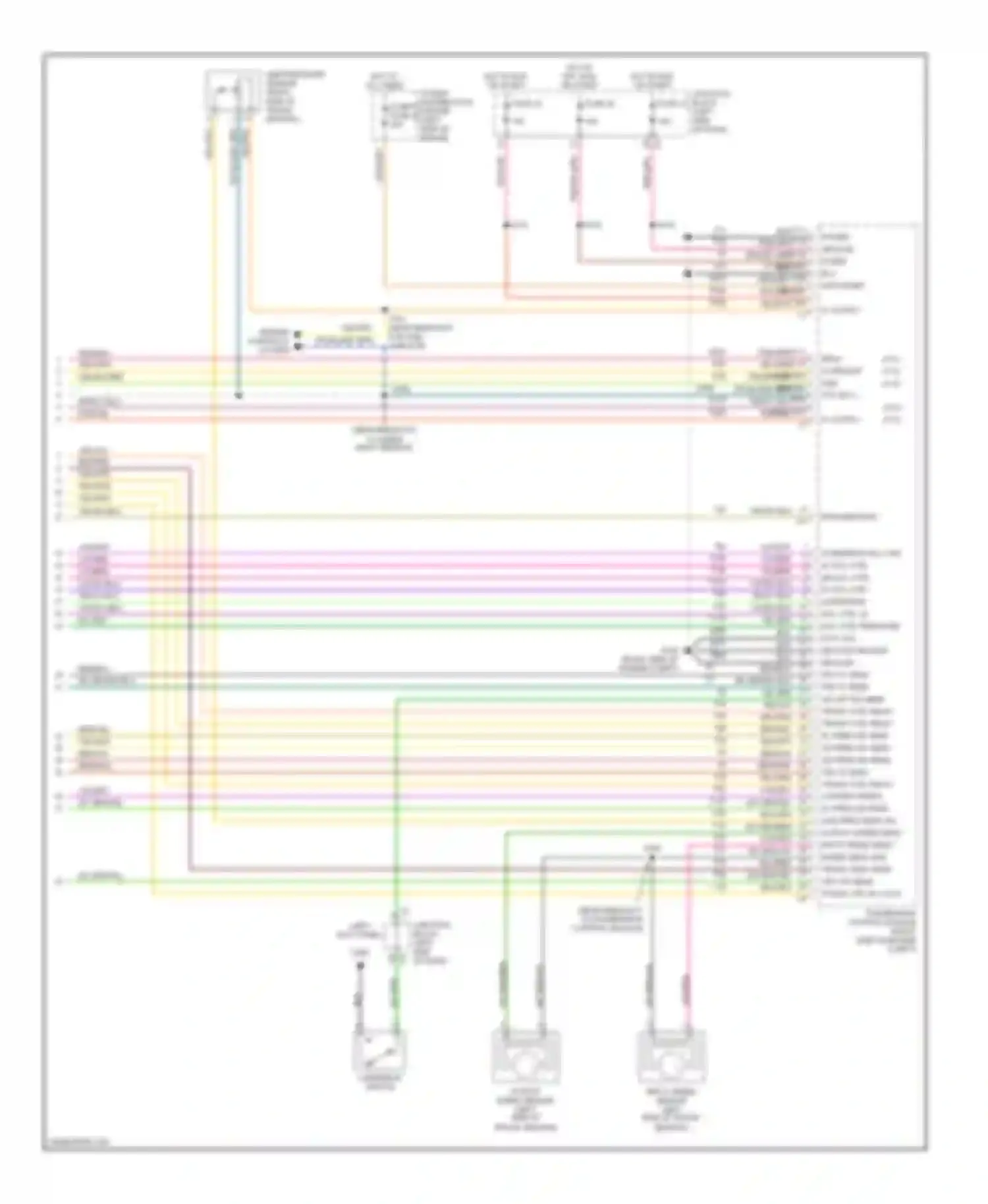Wiring diagram 15 21 21 27 29 29 tps return tps sig 1 tps sens in sensor gnd tps sig 2 for Dodge Durango II (2003-2006) (1 of 2)