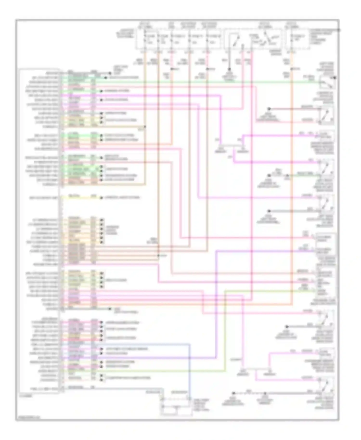 Wiring diagram lock off for Dodge Durango II (2003-2006) (2 of 4)