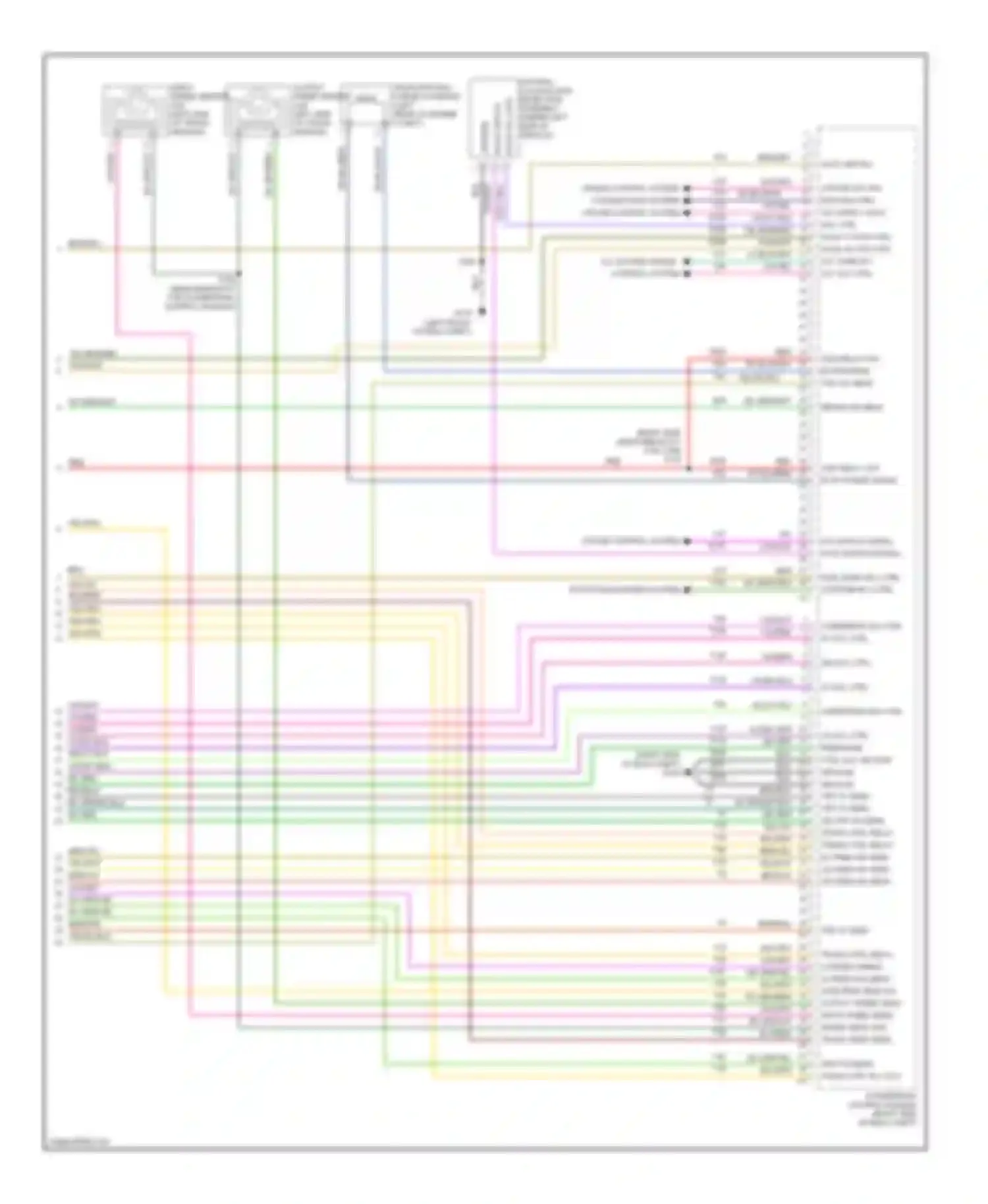 Wiring diagram trans ctrl rly out for Dodge Durango II (2003-2006) (3 of 4)