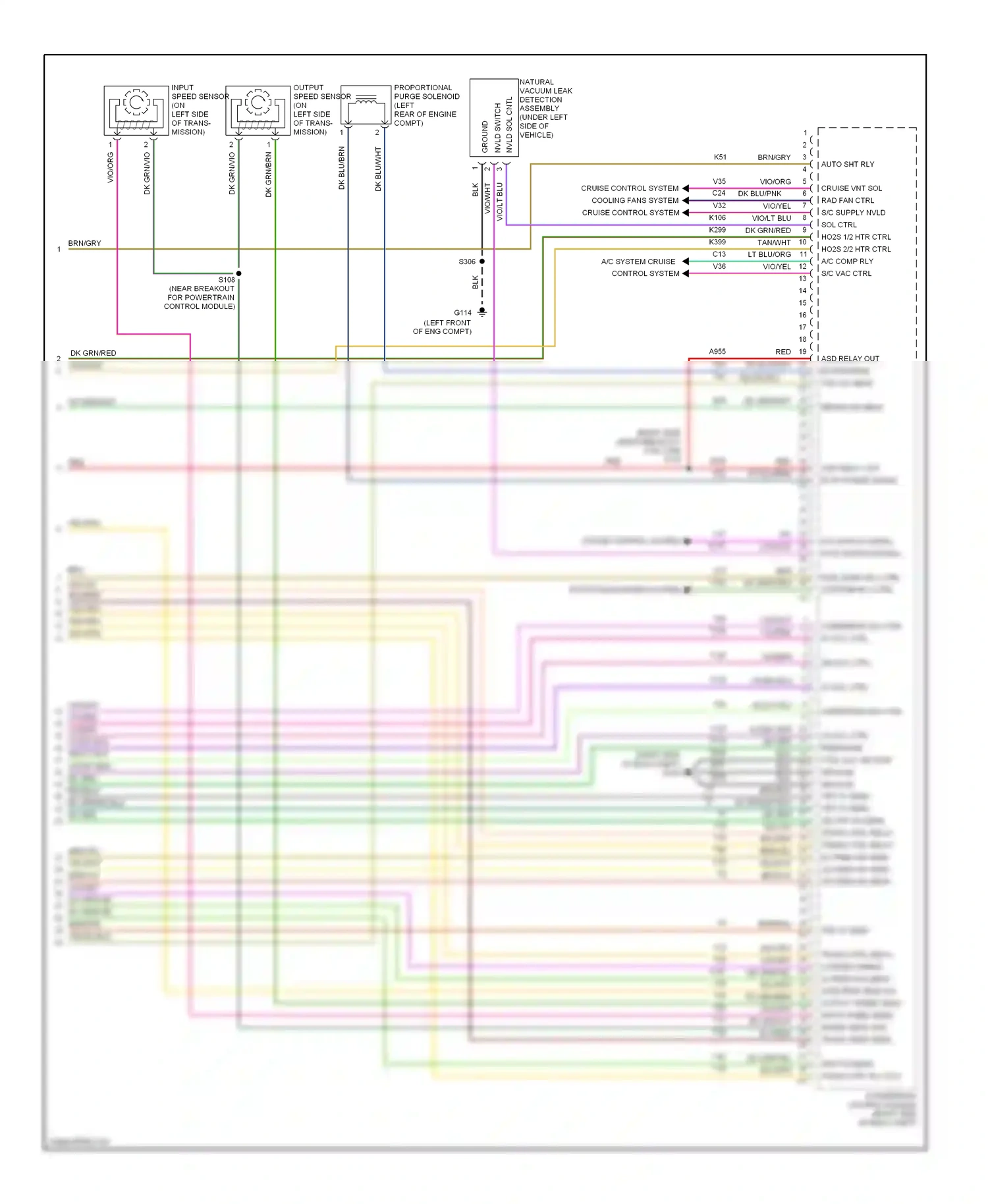 Dodge Durango II (2003-2006) undrdrive sol ctrl wiring diagram  (1 of 2)