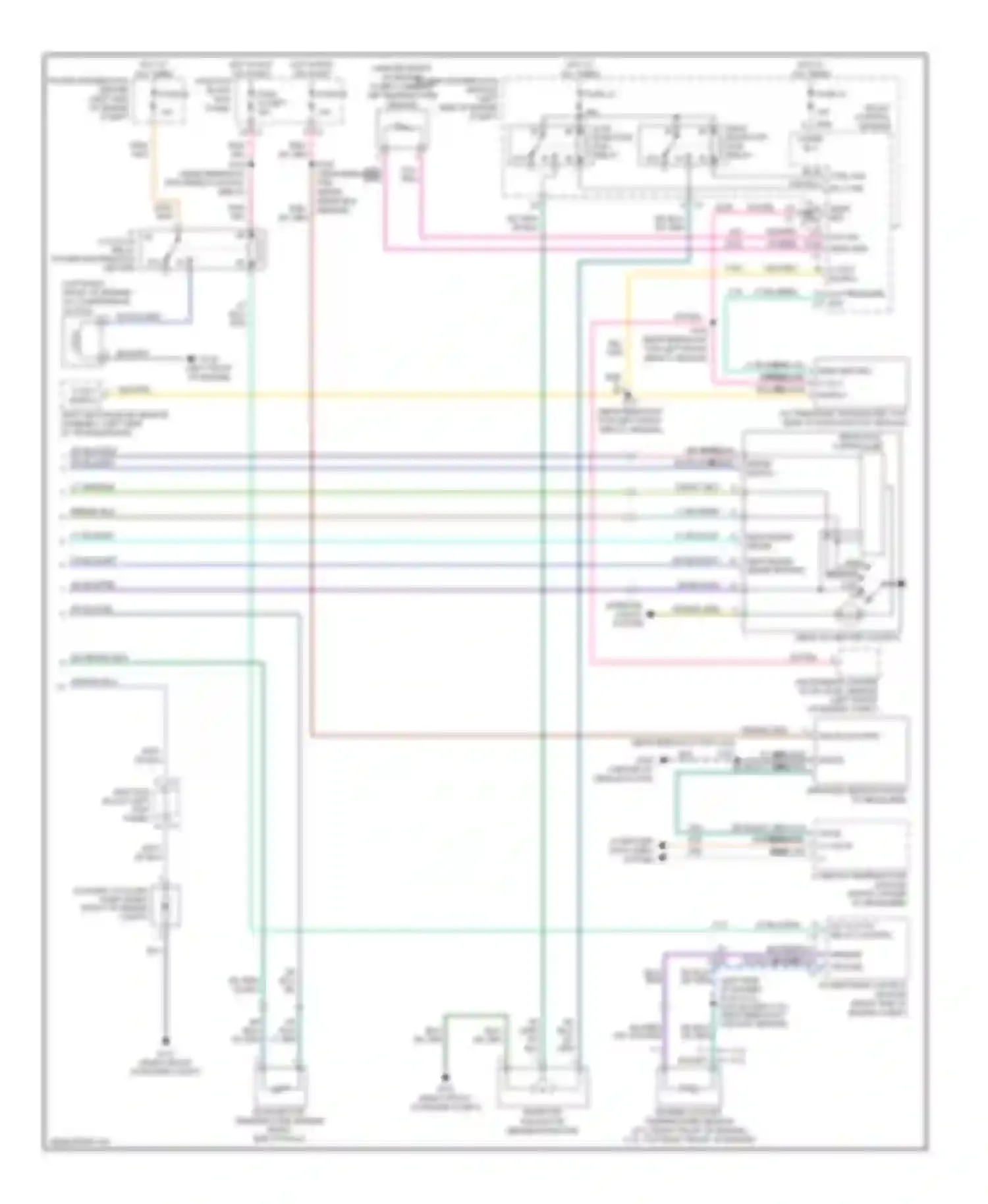 Wiring diagram wht for Dodge Durango II (2003-2006) (9 of 44)