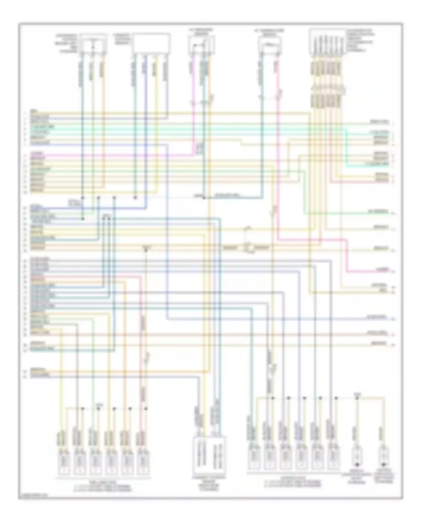 Durango Dodge III (2010-2013): Wiring diagram engine performance 3.6l flex fuel (3 of 4)