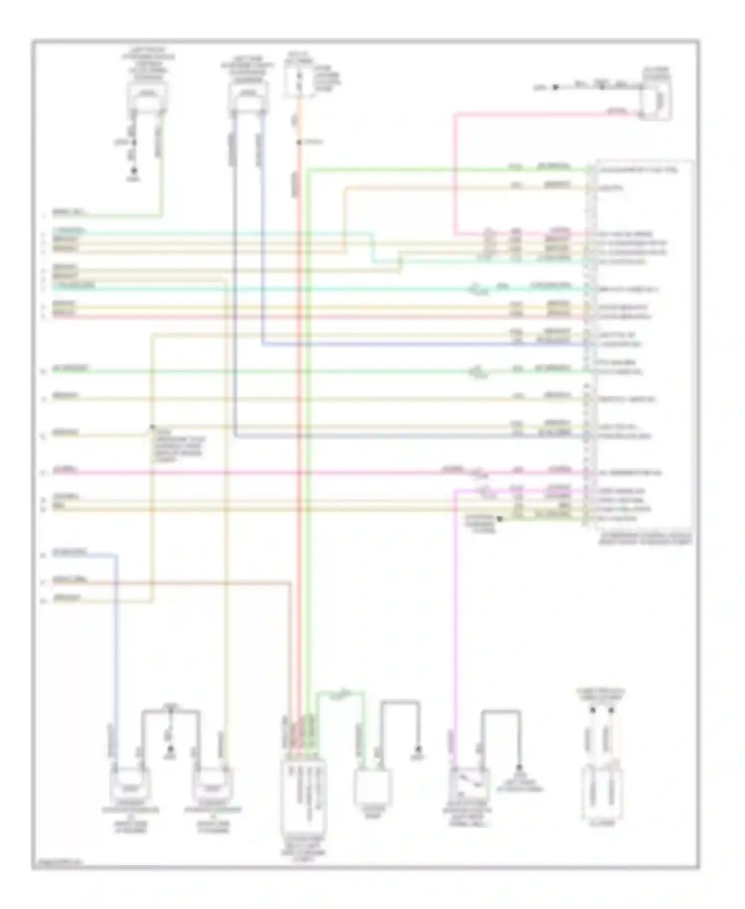 Durango Dodge III (2010-2013): Wiring diagram engine performance 3.6l flex fuel (4 of 4)