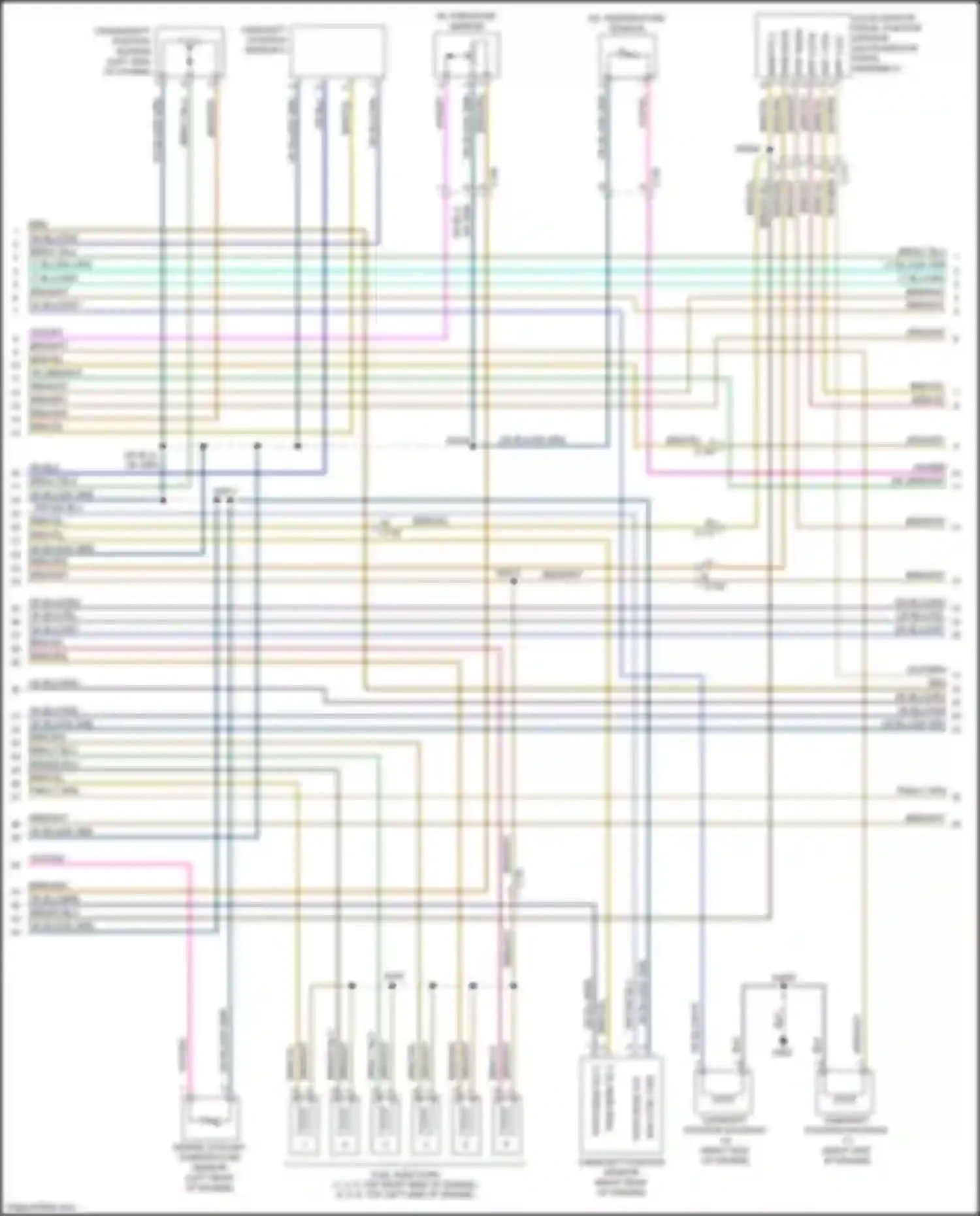 Durango Dodge III (2010-2013): Wiring diagram engine performance 3.6l flex fuel (4 of 5)