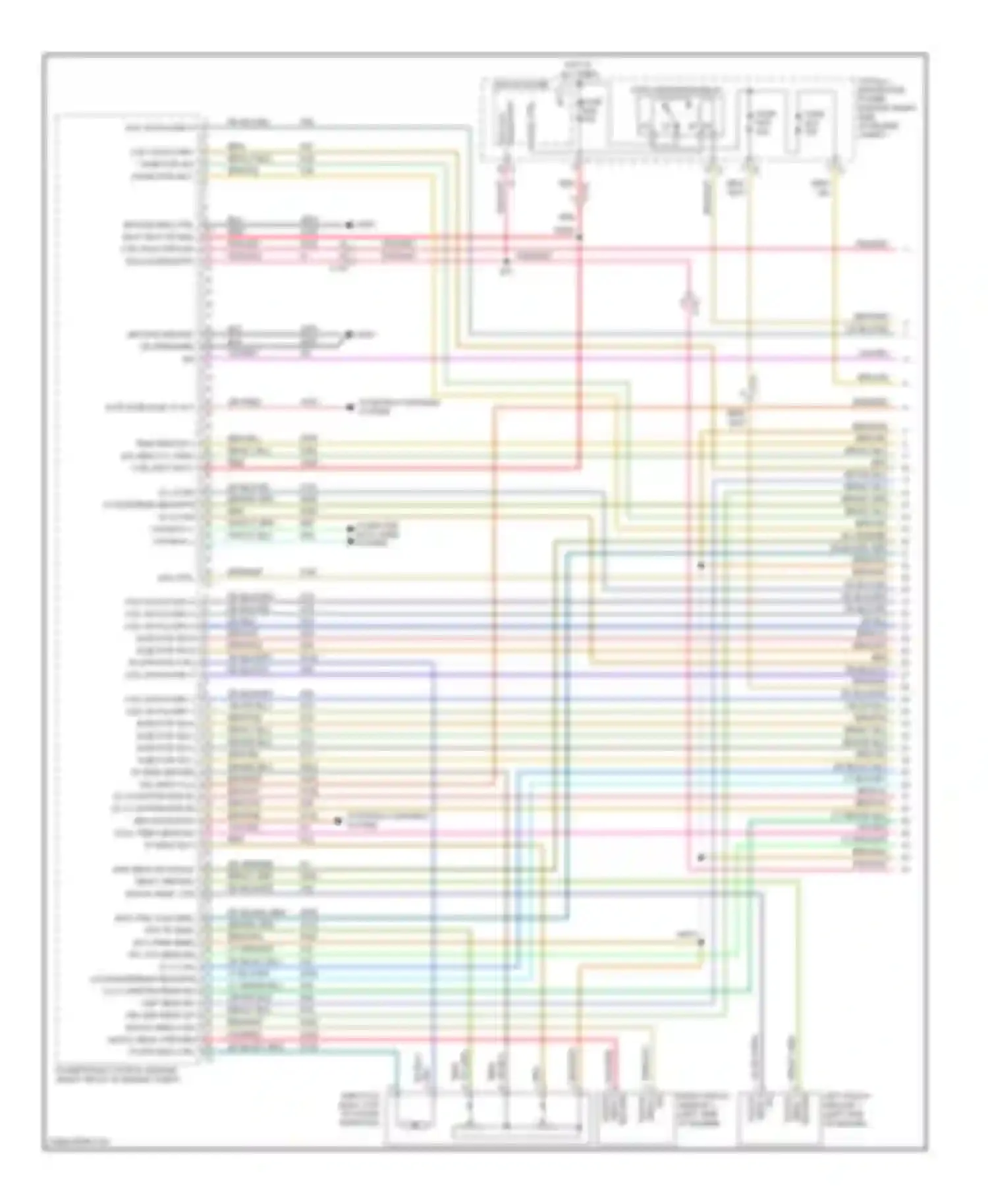 Durango Dodge III (2010-2013): Wiring diagram engine performance 5.7l (1 of 5)