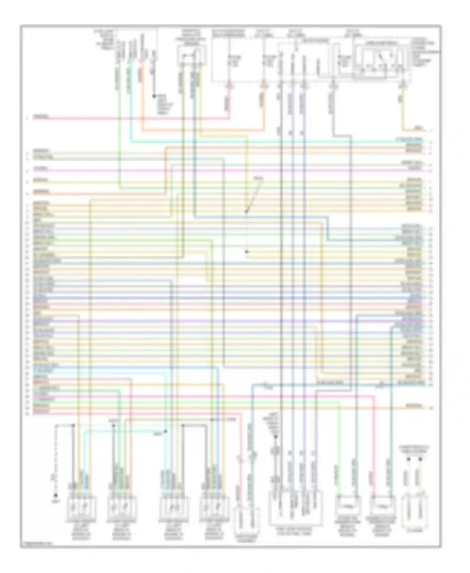 Durango Dodge III (2010-2013): Wiring diagram engine performance 5.7l (2 of 5)