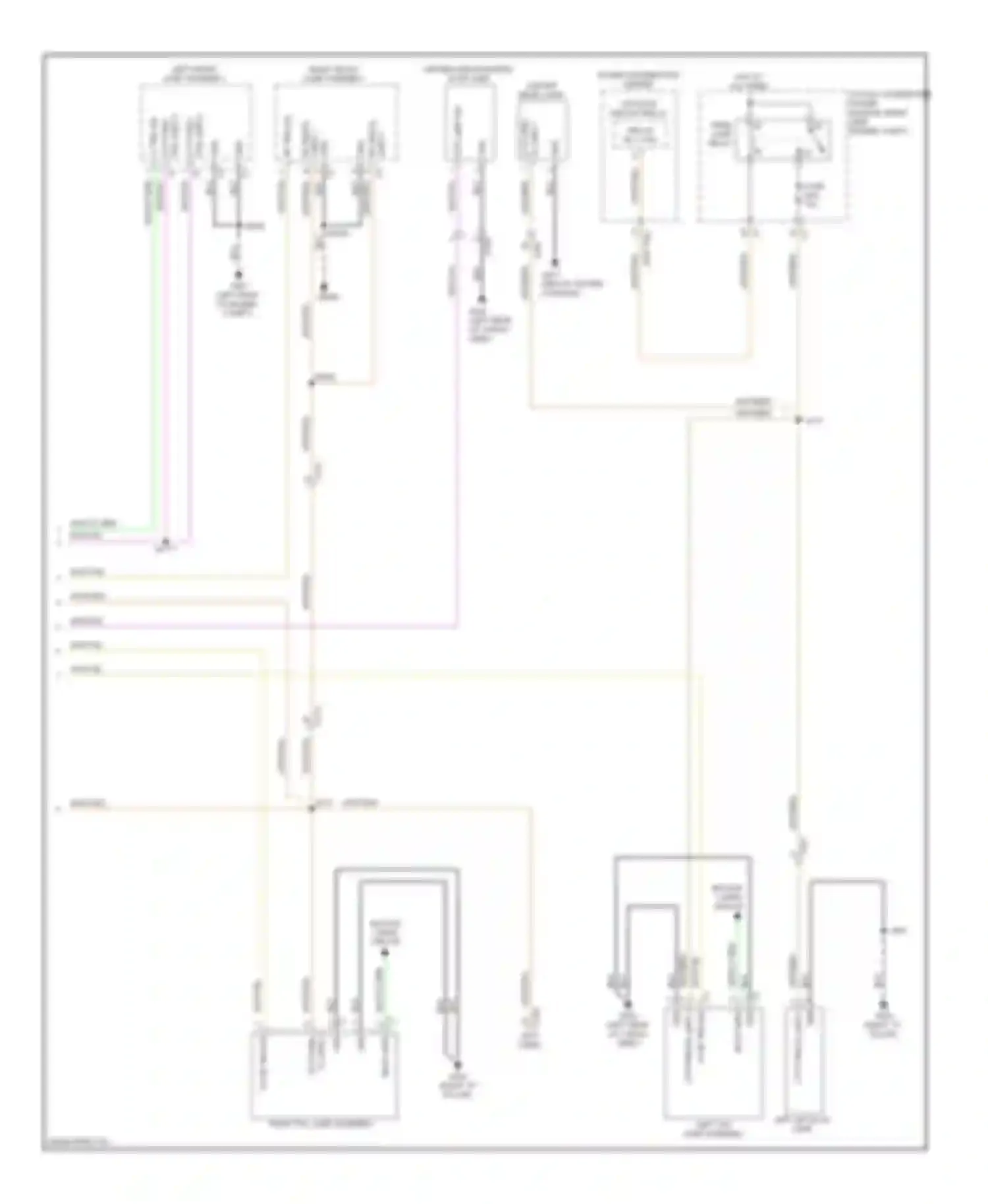 Durango Dodge III (2010-2013): Exterior lamps circuit (2 of 2)