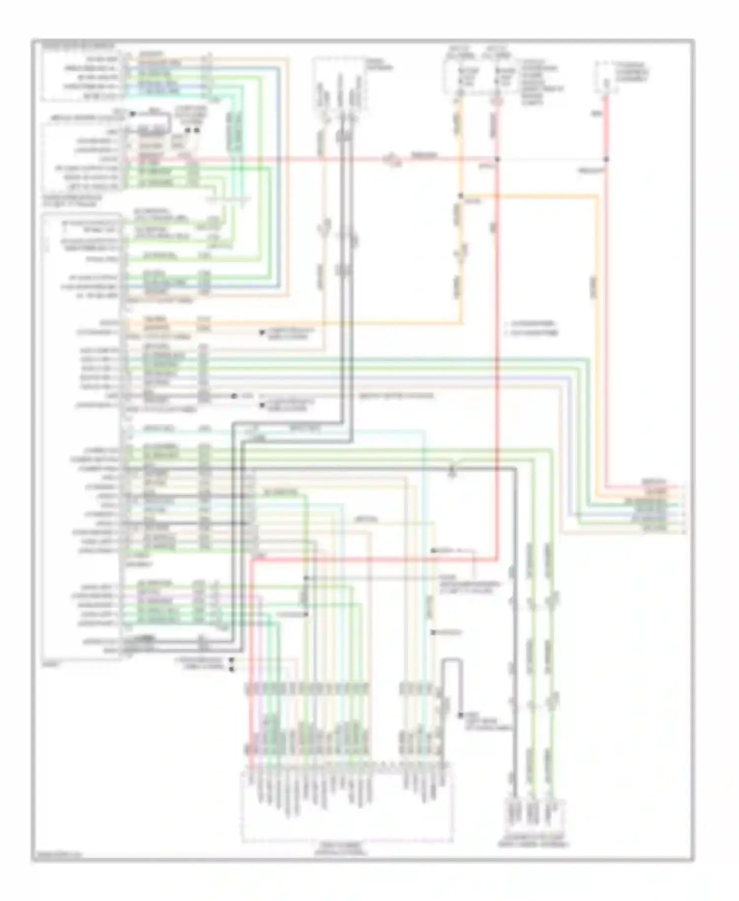 Durango Dodge III (2010-2013): Radio circuit (1 of 3)