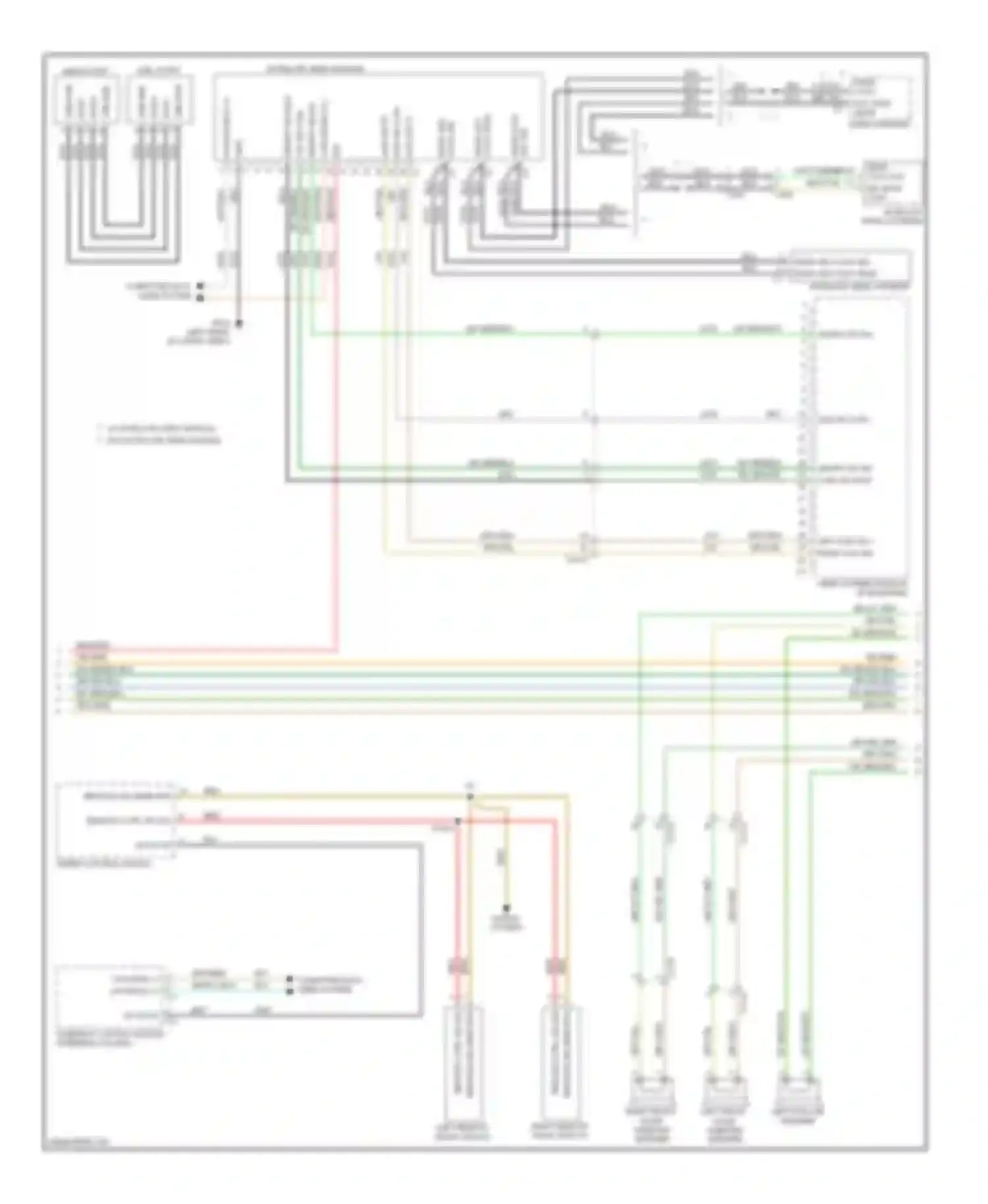 Durango Dodge III (2010-2013): Radio circuit (2 of 3)