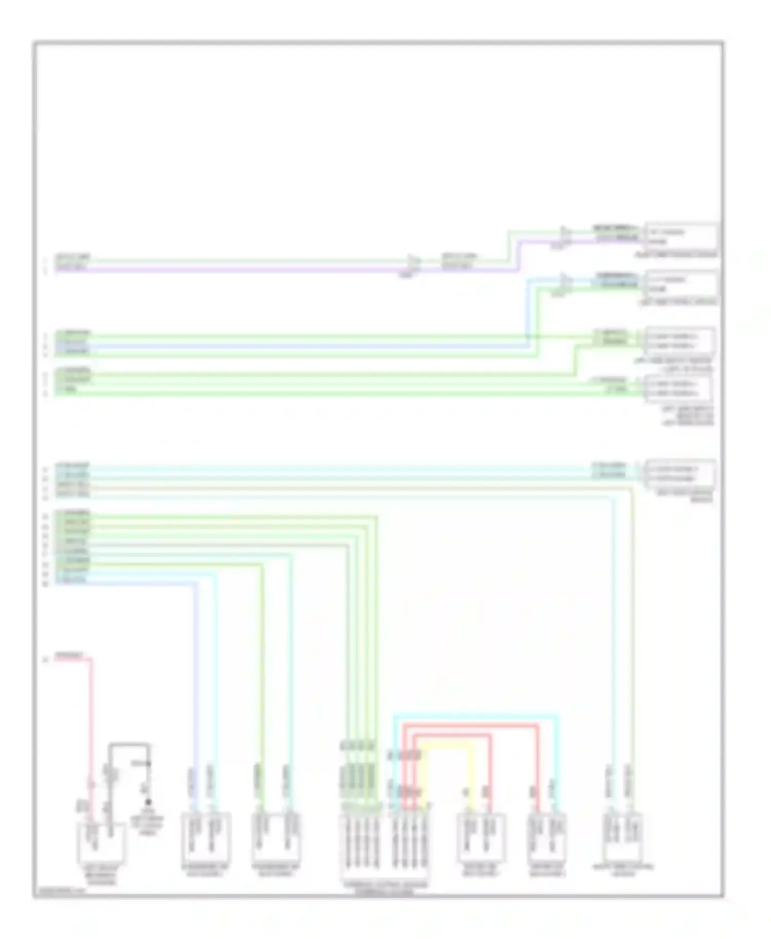 Durango Dodge III (2010-2013): Supplemental restraints circuit (2 of 2)