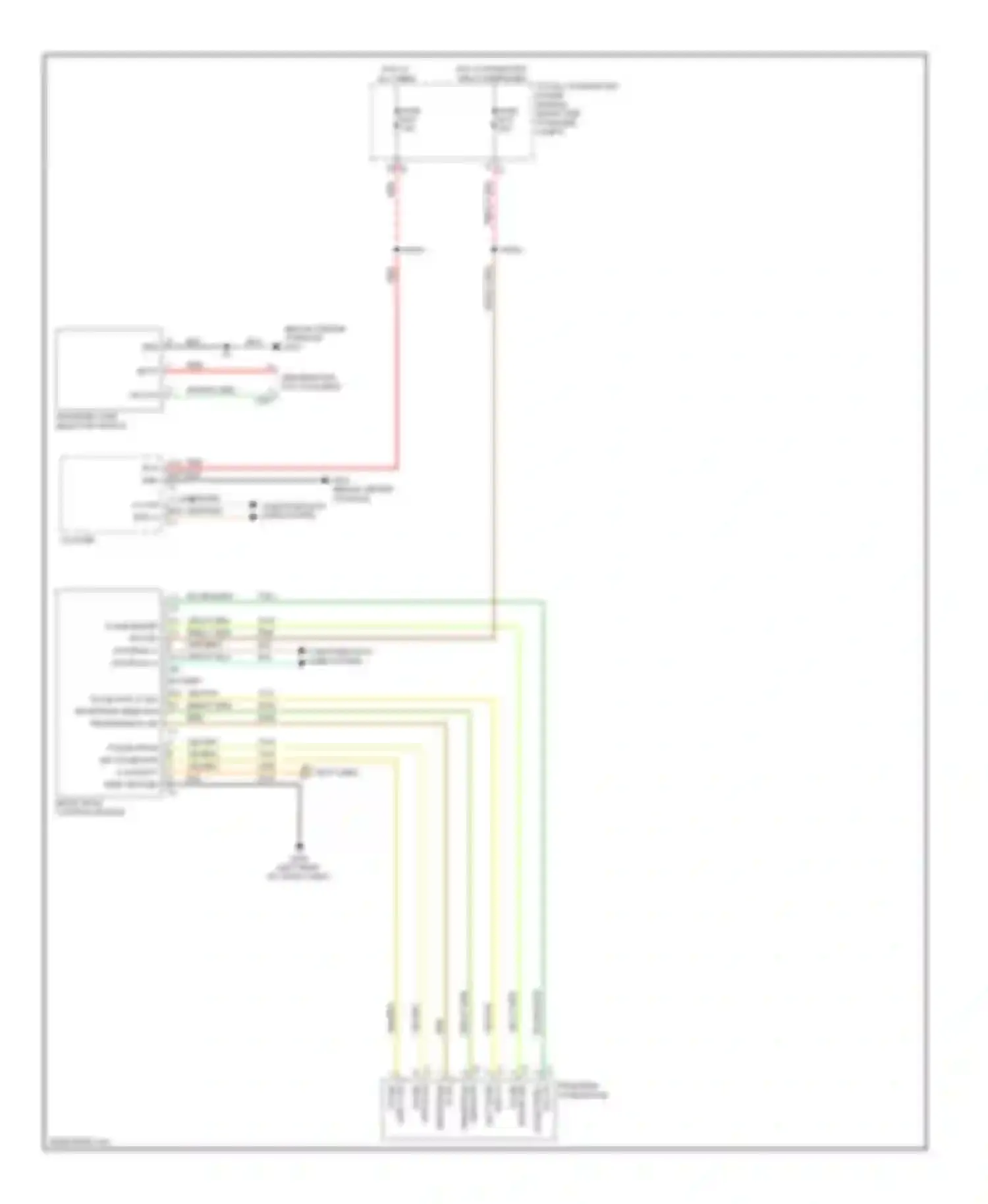 Durango Dodge III (2010-2013): 5.7l, transfer case circuit