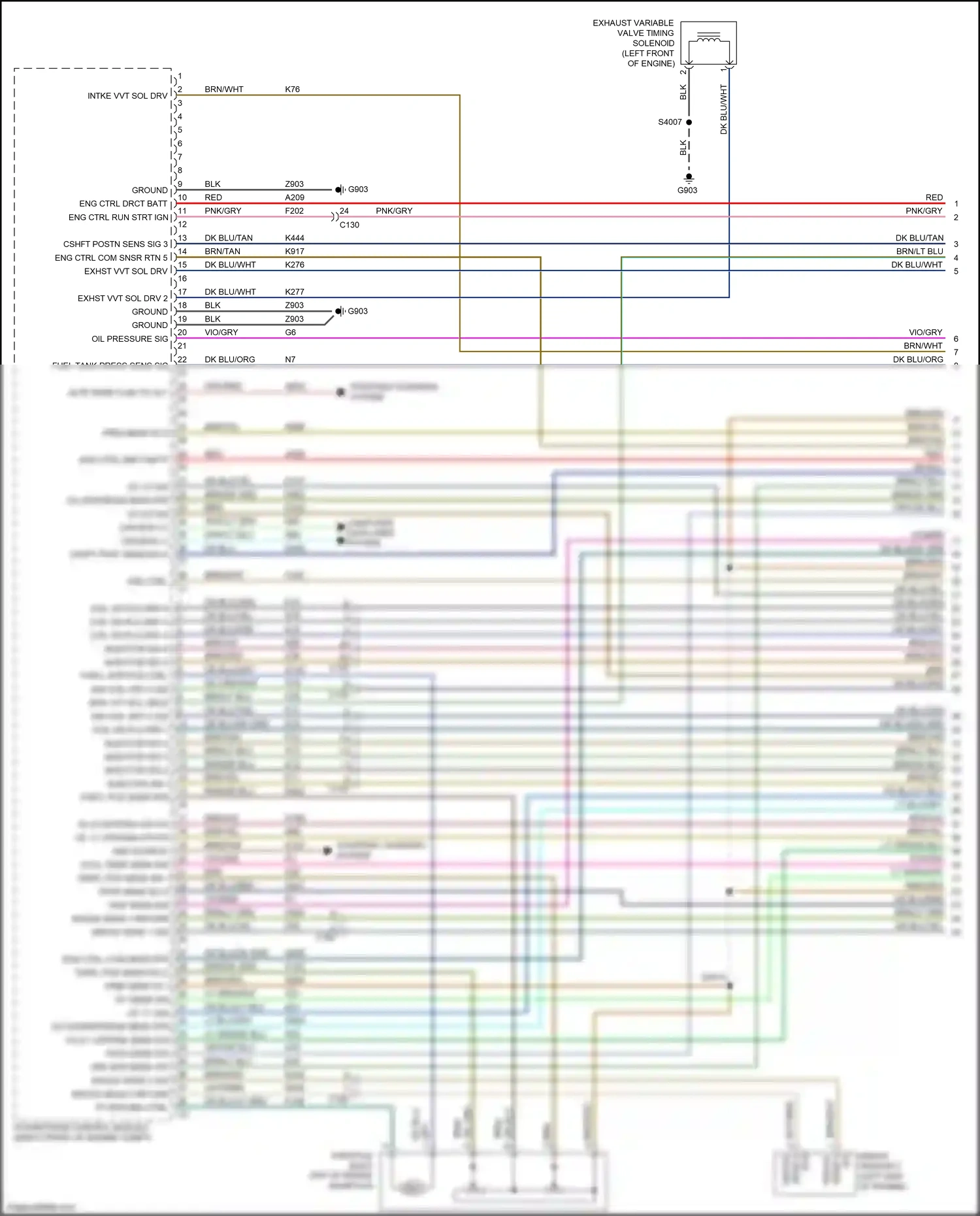 Dodge Durango III (2010-2013) asd ctrl fd wiring diagram  (2 of 3)