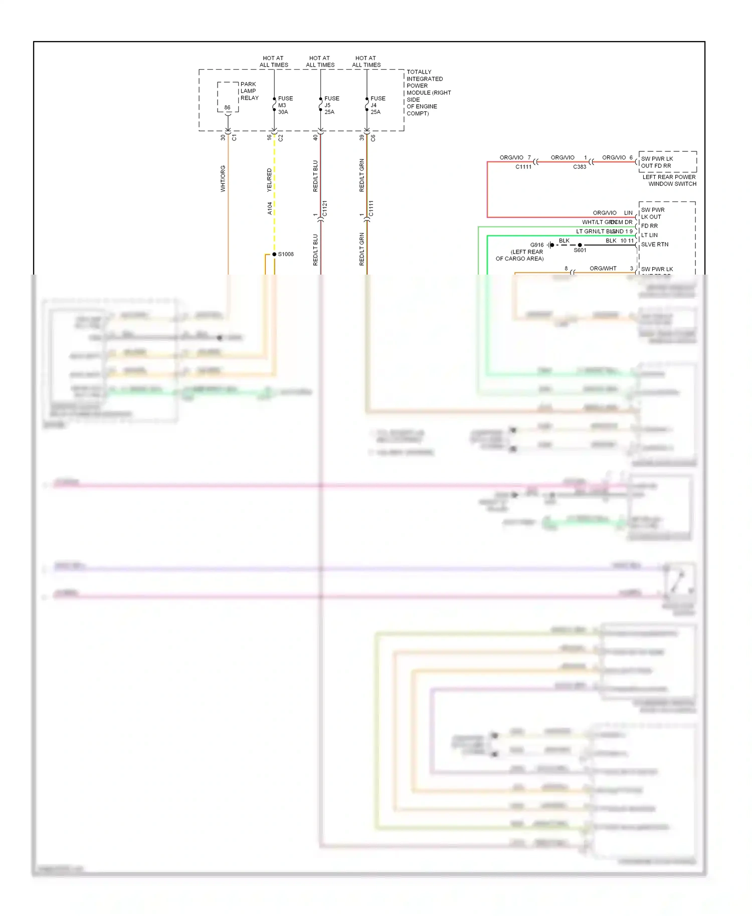 Dodge Durango III (2010-2013) computer data lines system wiring diagram  (6 of 55)