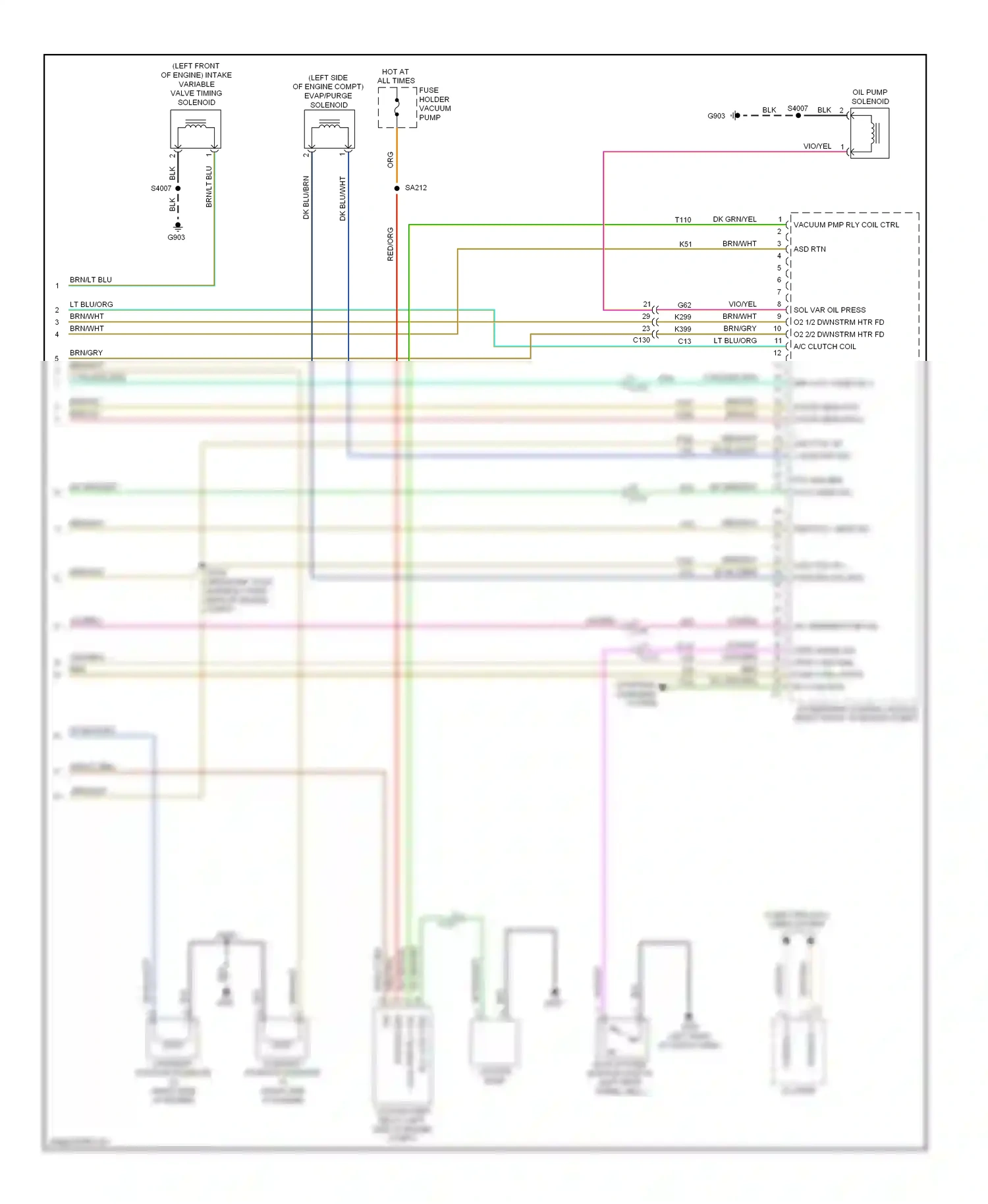 Dodge Durango III (2010-2013) computer data lines system wiring diagram  (53 of 55)
