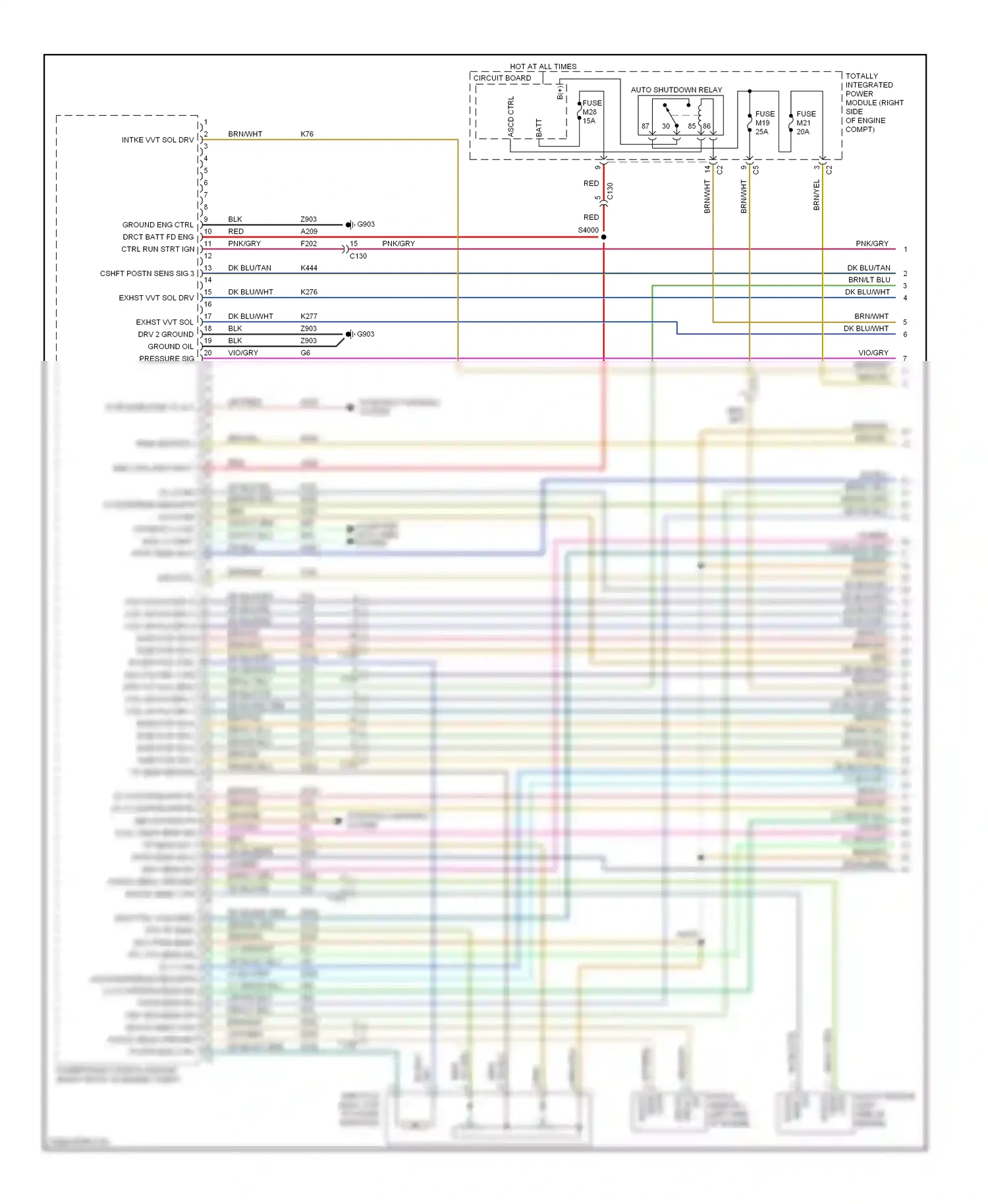 Dodge Durango III (2010-2013) dk blu wiring diagram  (22 of 24)