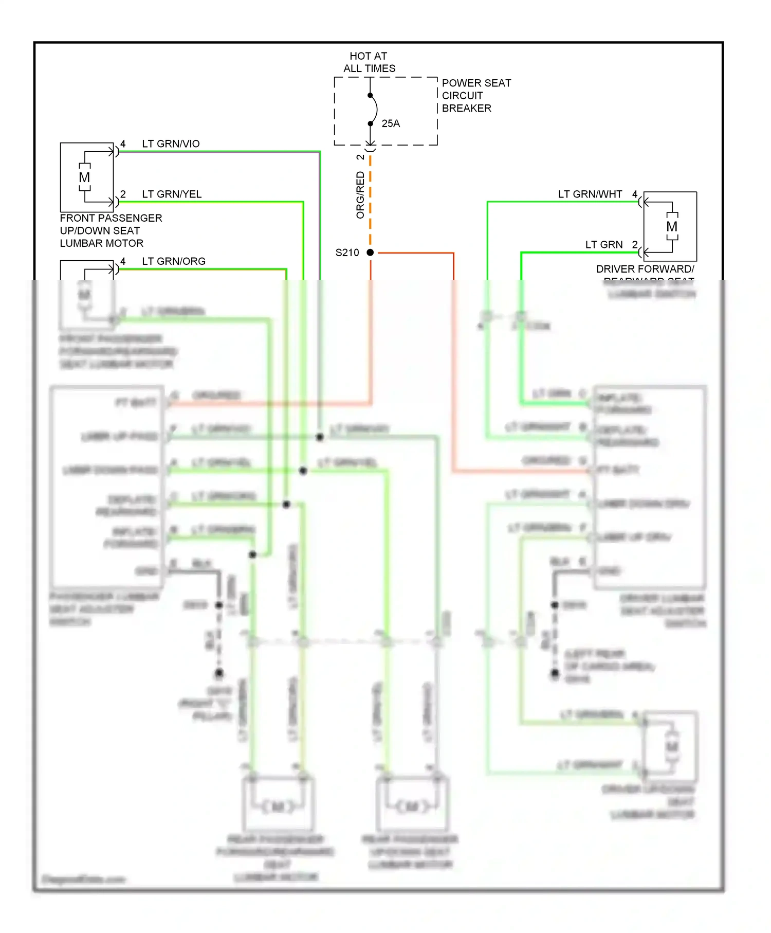 Dodge Durango III (2010-2013) ft batt fd wiring diagram  (1 of 1)