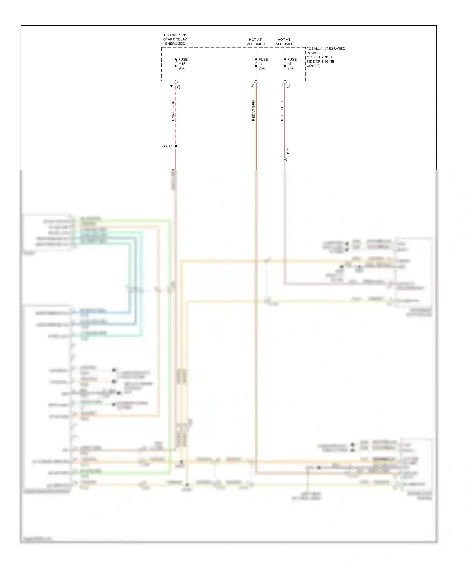 Dodge Durango III (2010-2013) hf mic ref wiring diagram  (2 of 2)