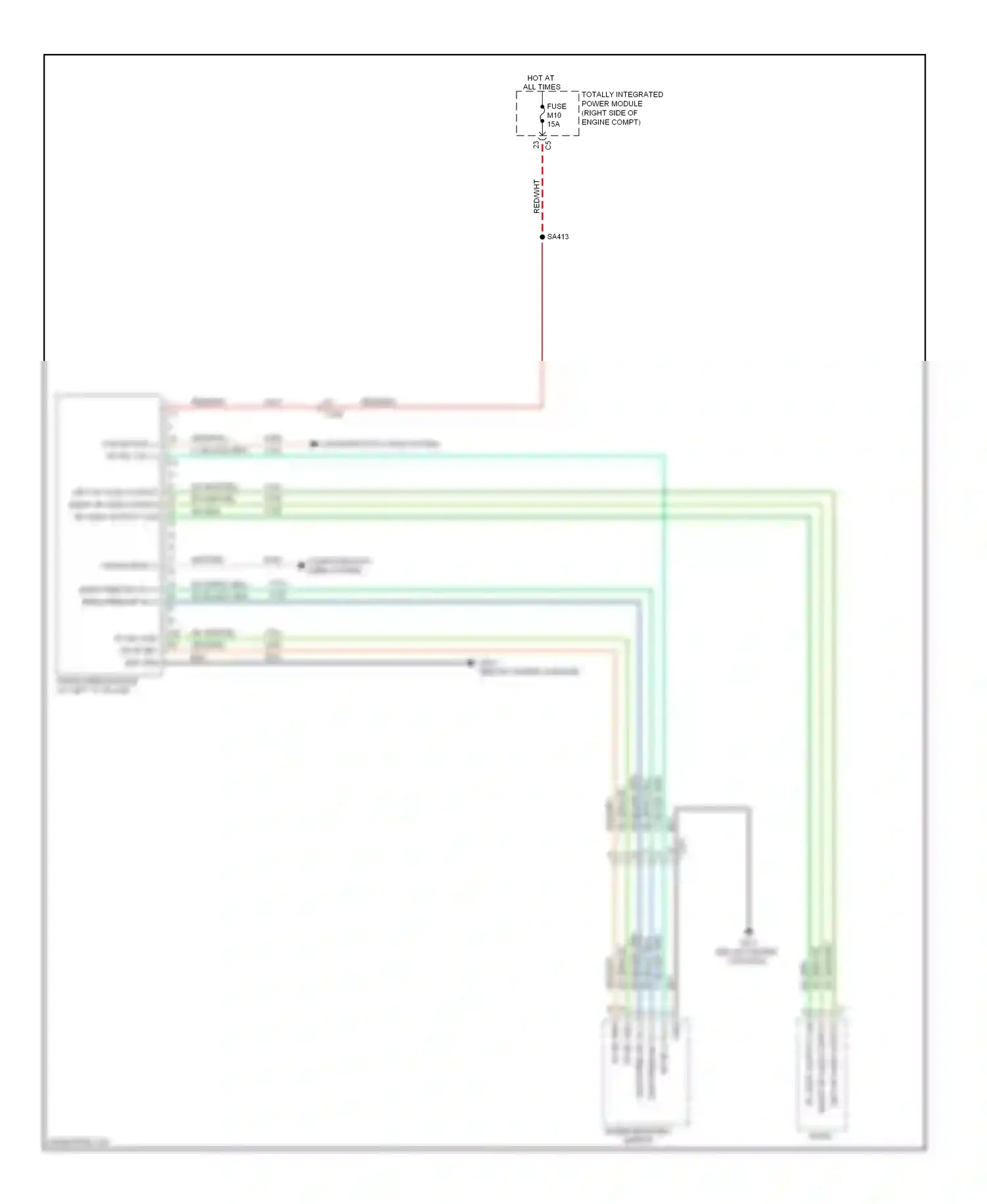 Dodge Durango III (2010-2013) hf mic ref wiring diagram  (1 of 2)
