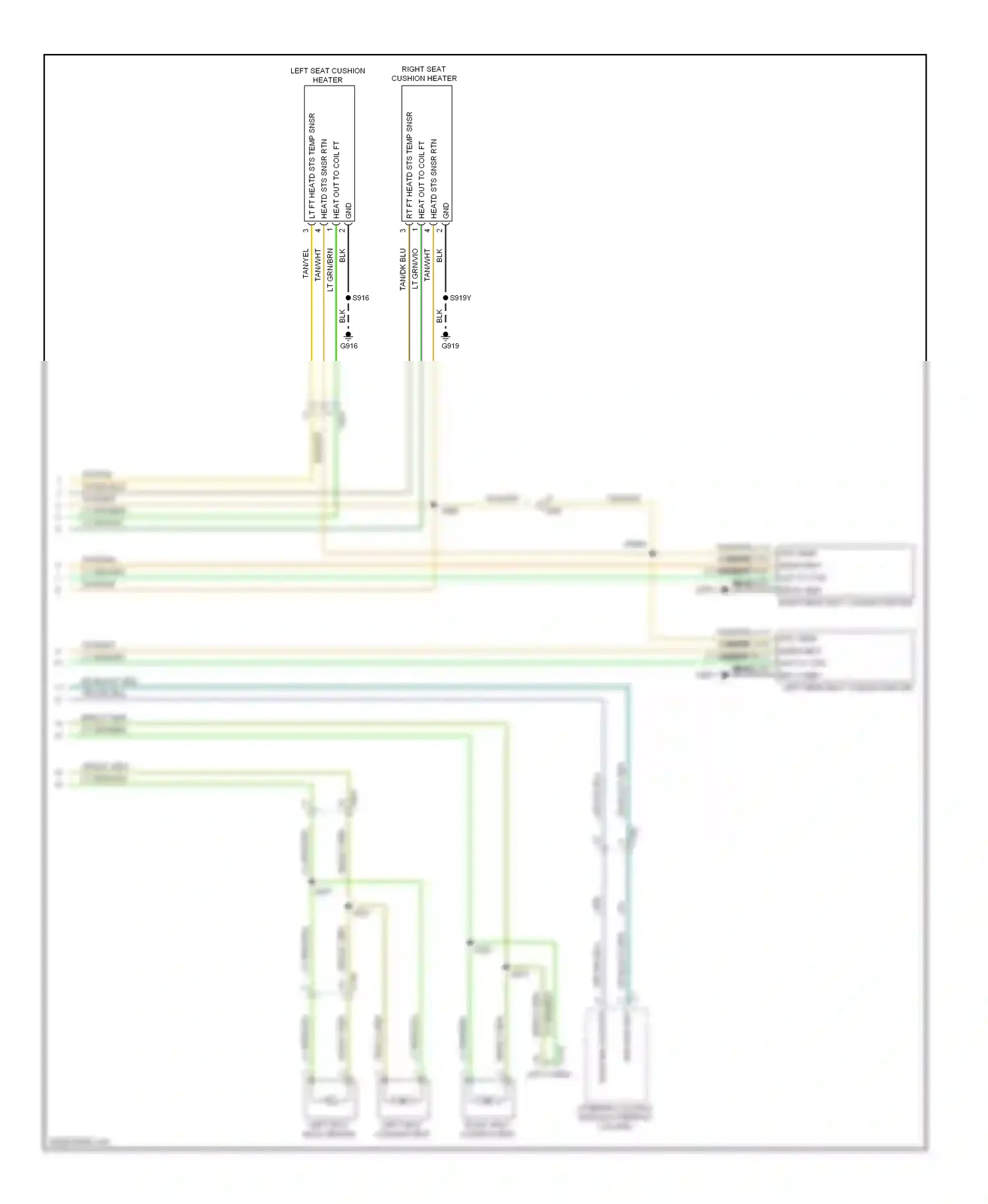 Dodge Durango III (2010-2013) steering control module (steering column) wiring diagram  (4 of 12)