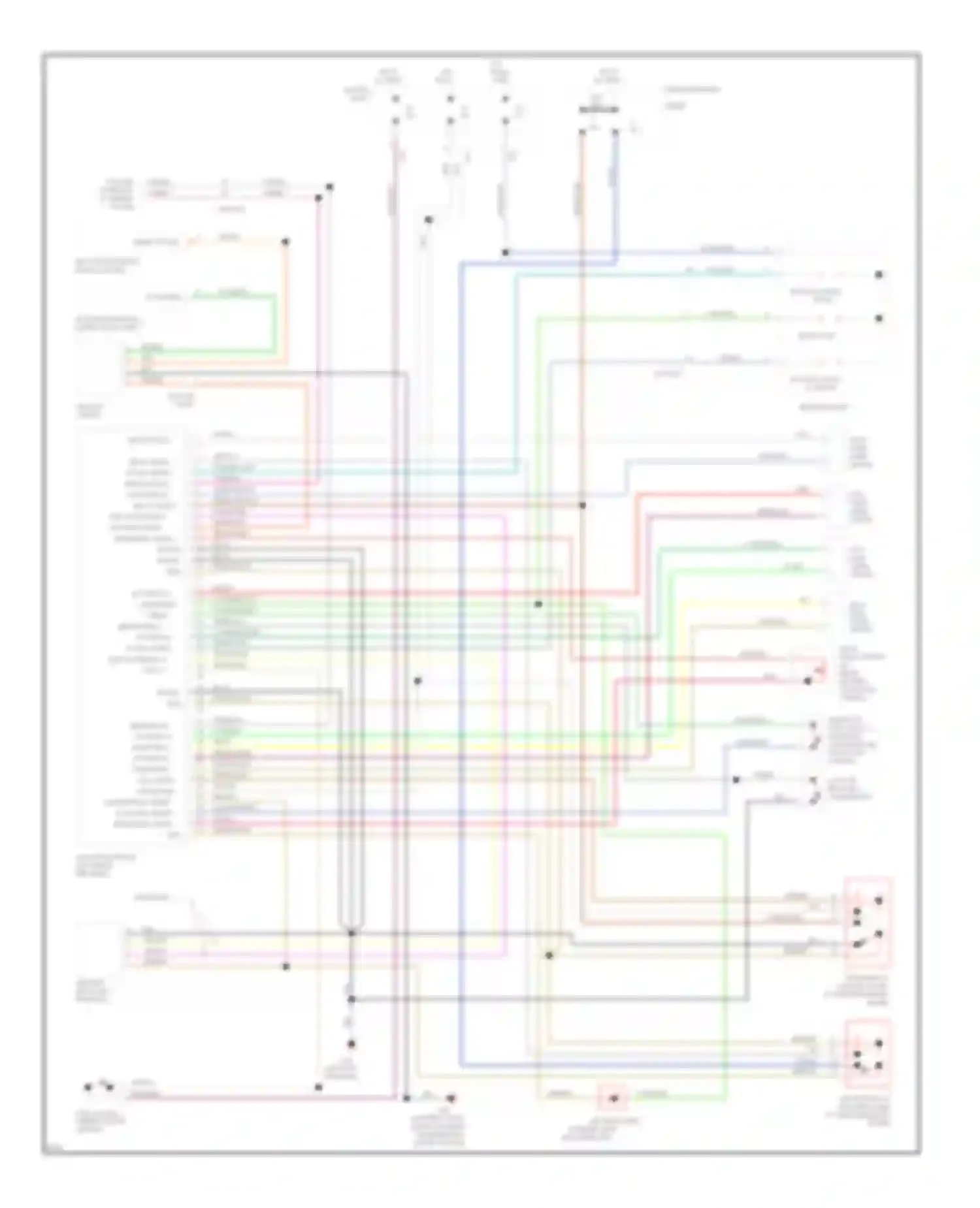 Wiring diagram gry for Dodge Intrepid I (1992-1997) (2 of 5)