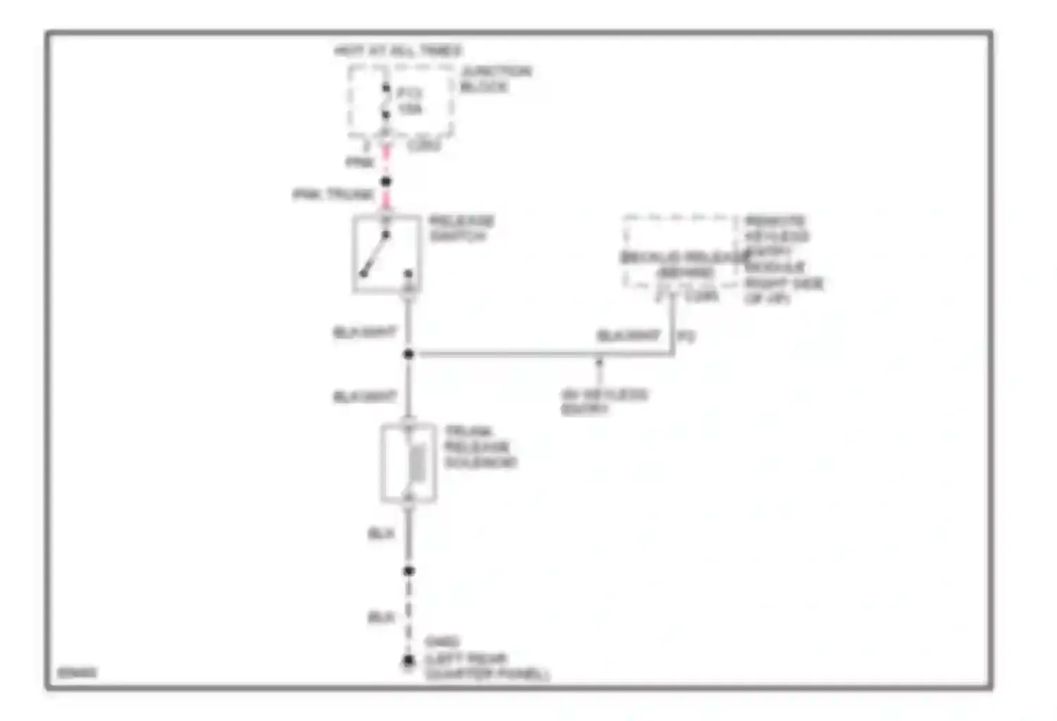 Wiring diagram junction block for Dodge Intrepid I (1992-1997) (31 of 40)